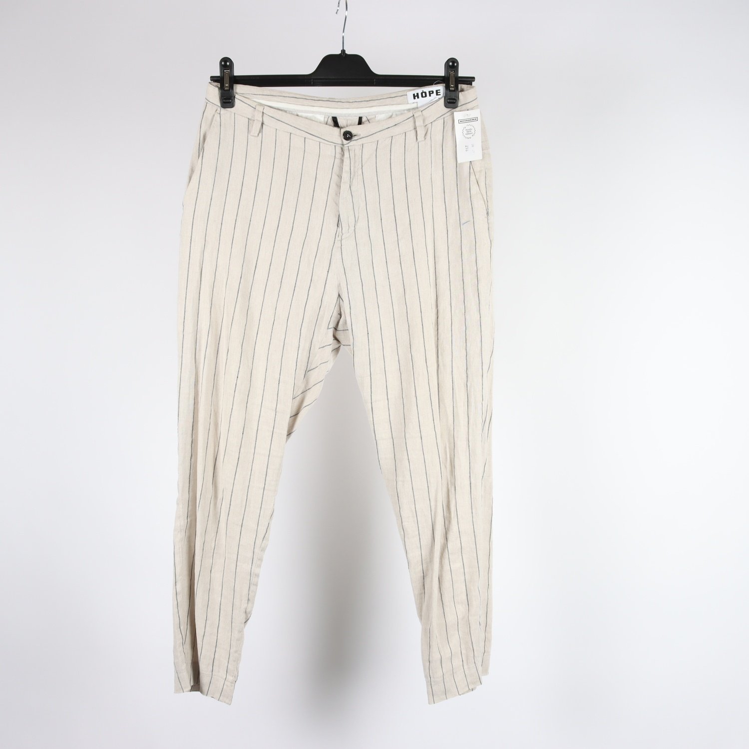 Byxor, Hope, beige, linblandning, stl. 38