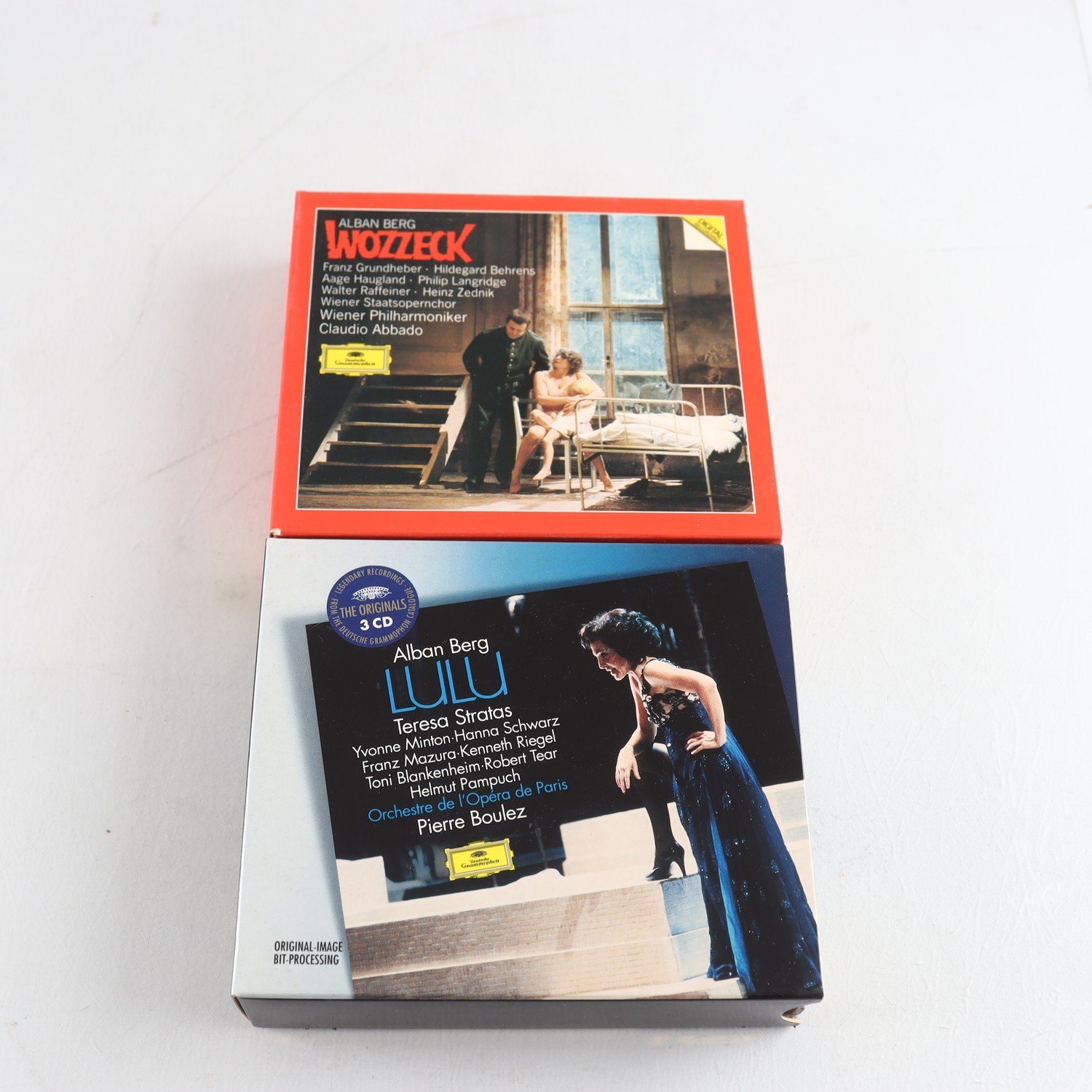CD Alban Berg, Abbado, Boulez, Wozzeck, Lulu