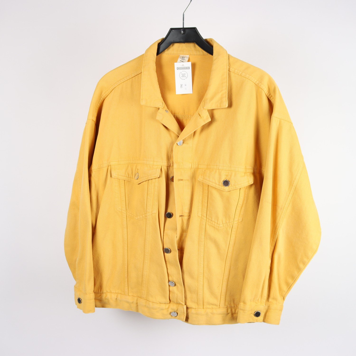 Jeansjacka, & Denim, gul, stl. 42