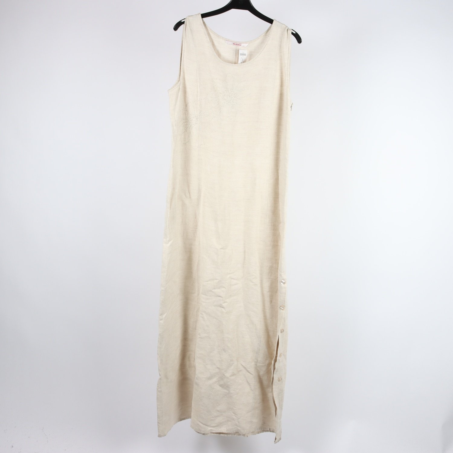 Klänning, Westerlind, beige, lin, stl. 42