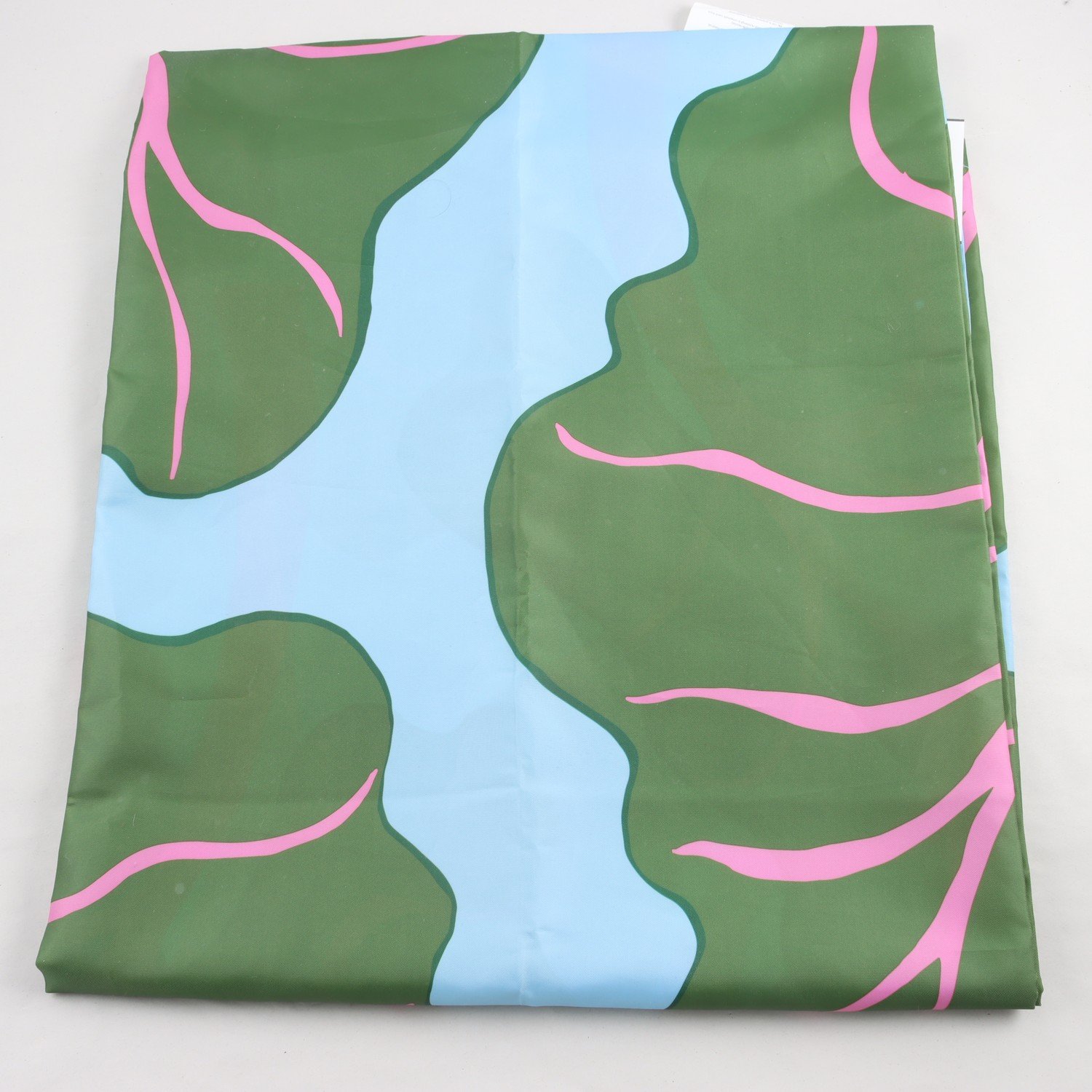 Duschdraperi, Marimekko x Ikea, blå, grön