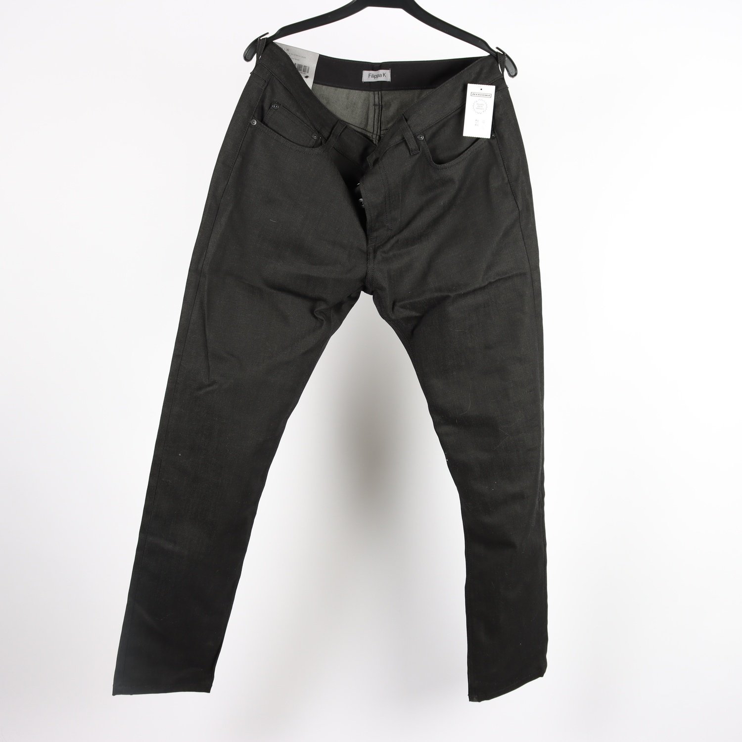 Jeans, Filippa K, svart, stl. 34/32