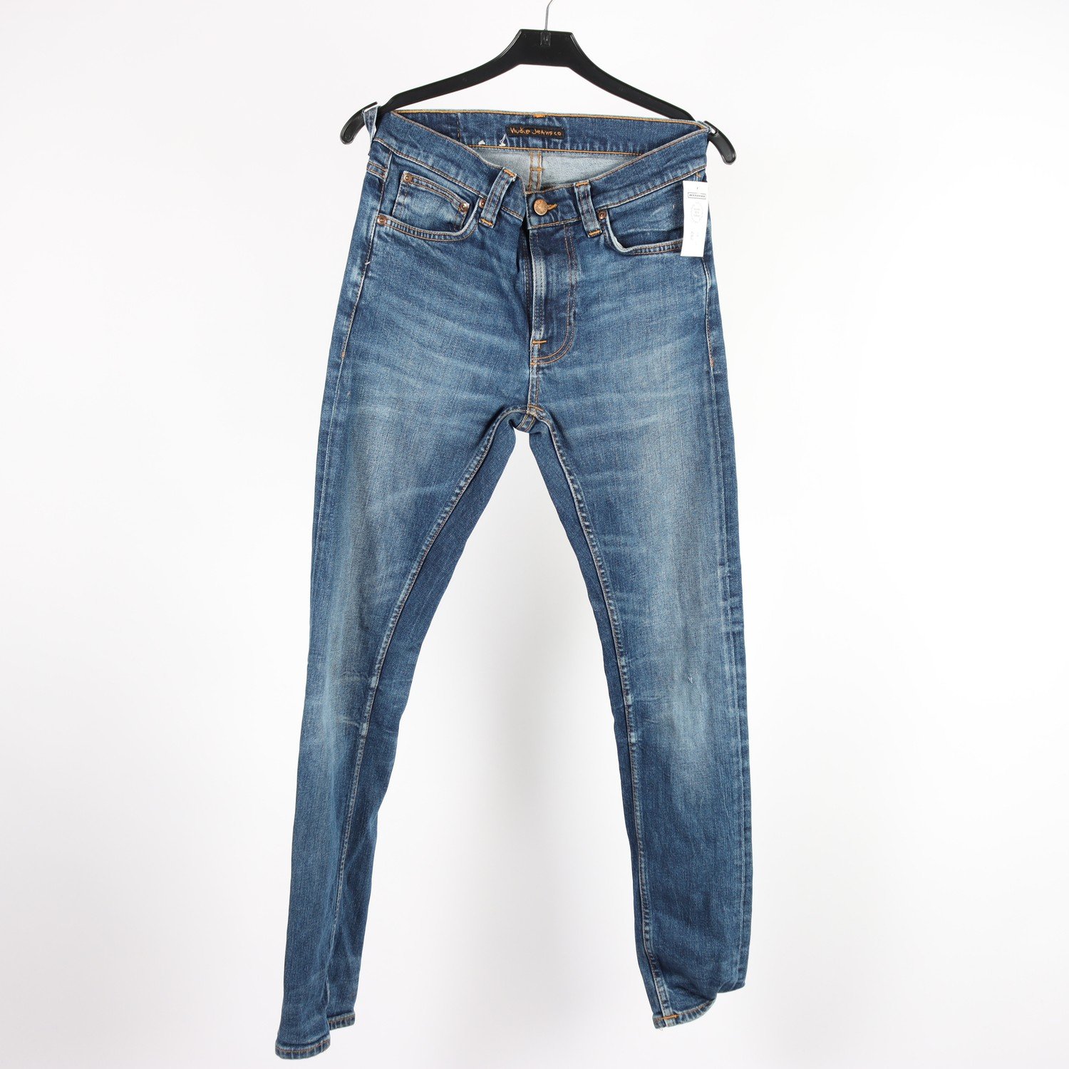 Jeans, Nudie Jeans, Lean Dean, blå, stl. 28/32