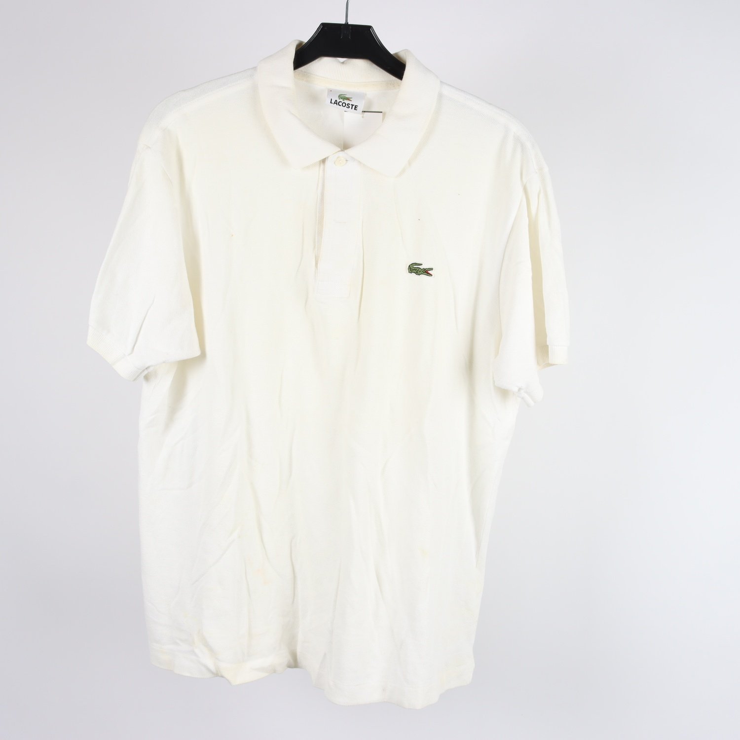 Piké, Lacoste, offwhite, stl. M