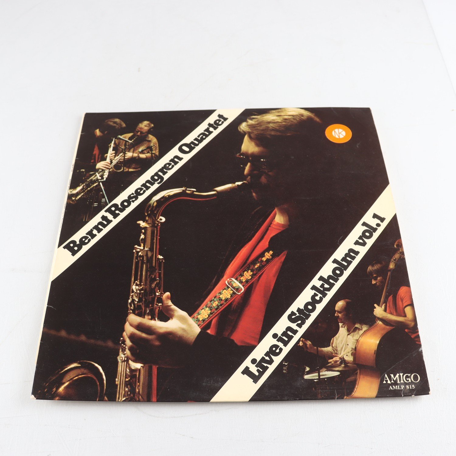 LP Bernt Rosengren Quartet, Bernt Rosengren Trio, Live In Stockholm Vol.1
