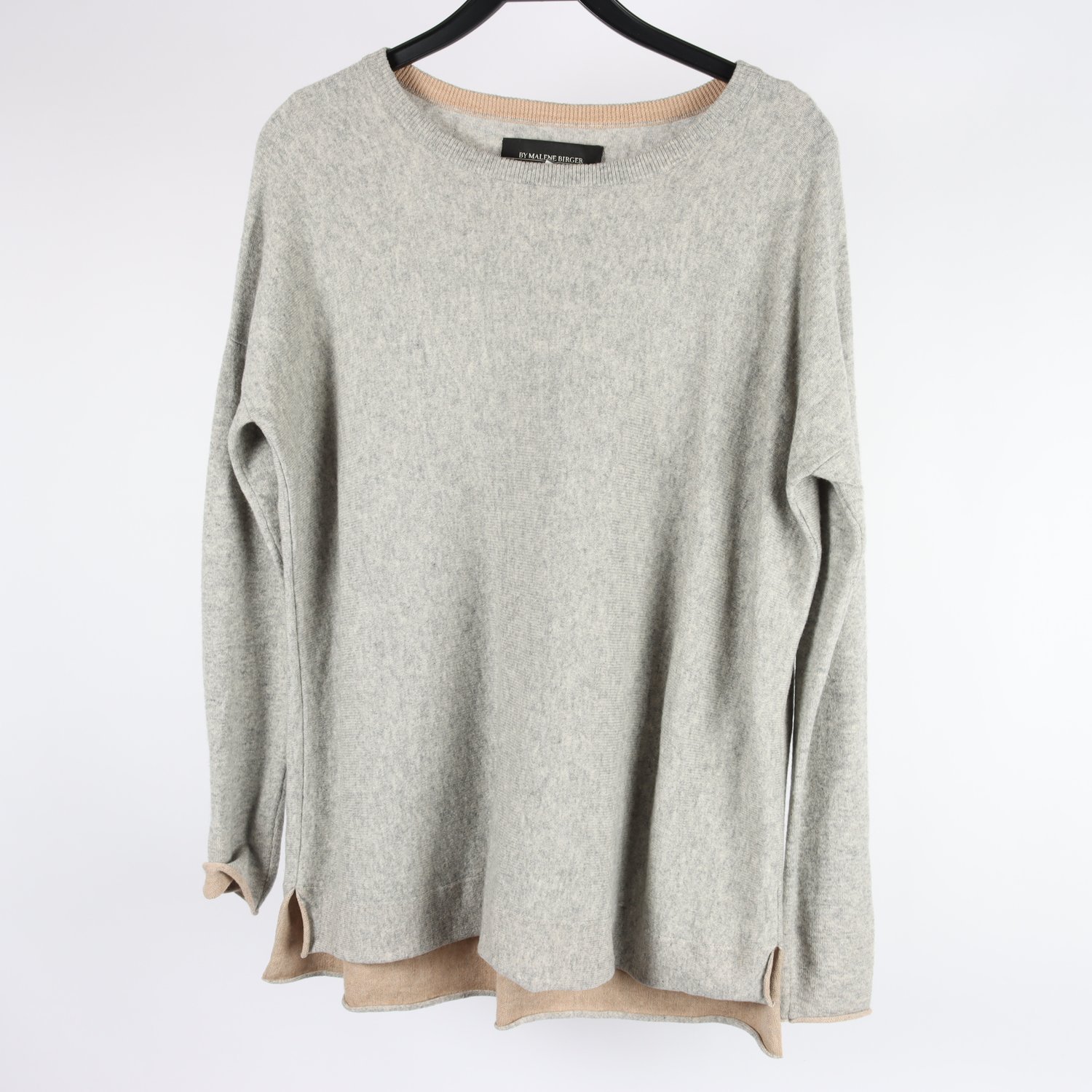 Tröja, By Malene Birger, grå, ull, cashmere, stl. M