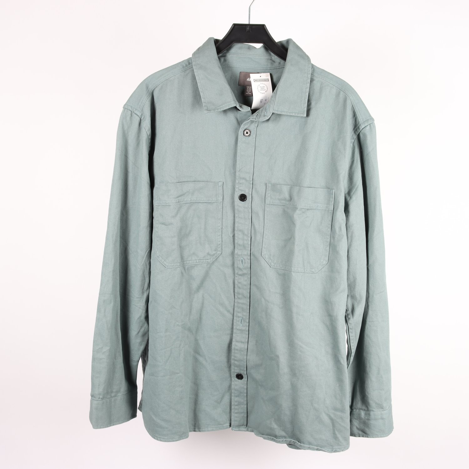 Skjorta, H&M, grön, stl. XL