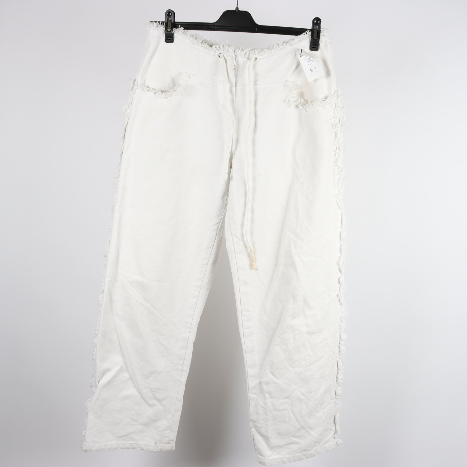 Byxor, Sonia Rykiel, vit, stl, 44
