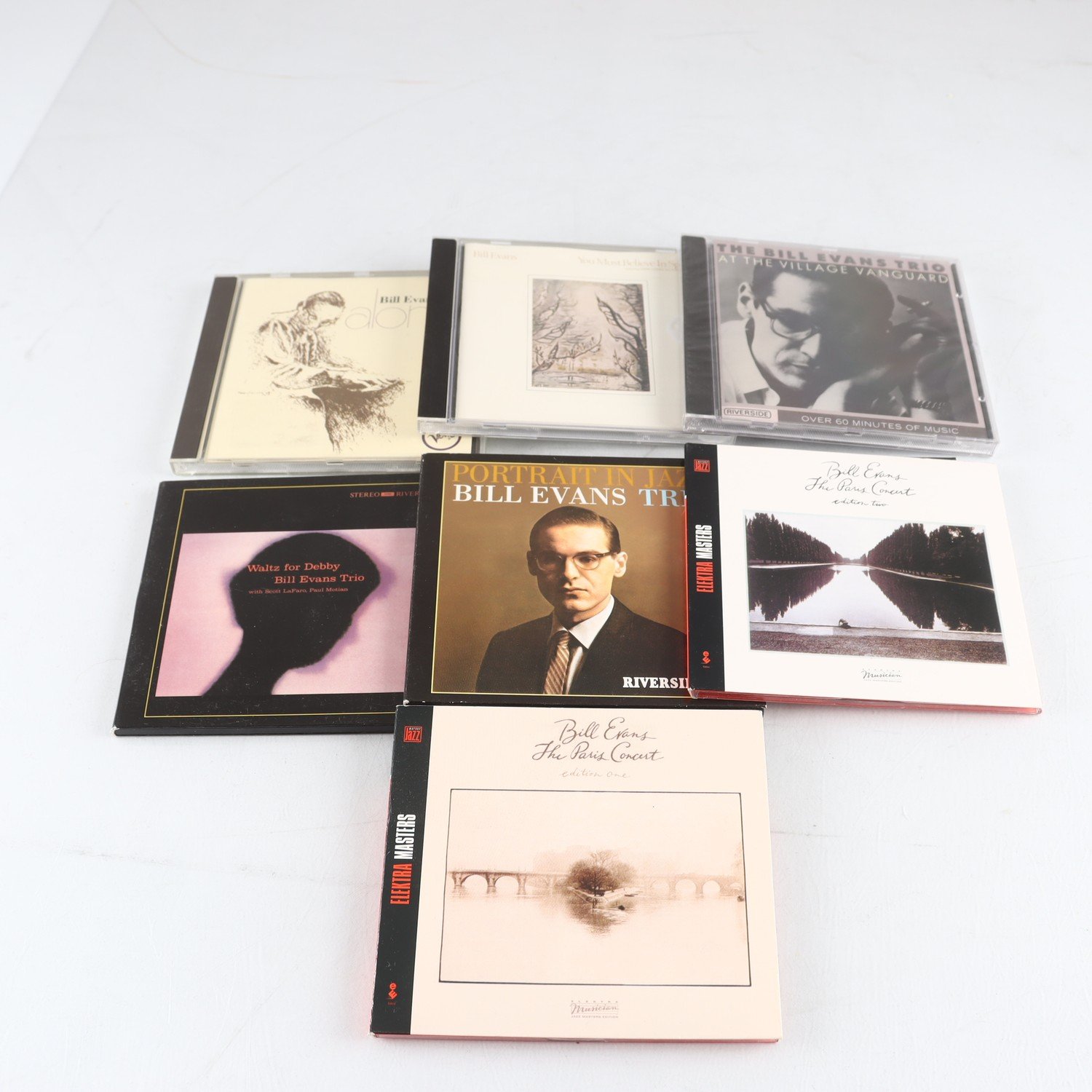 CD Bill Evans, 7 titlar