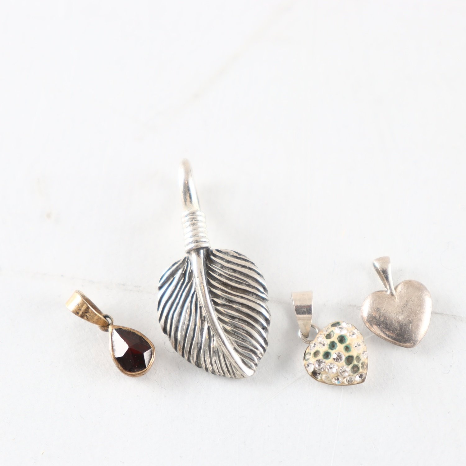 Hängen, Silver, Sten, Brv: 7,2 g