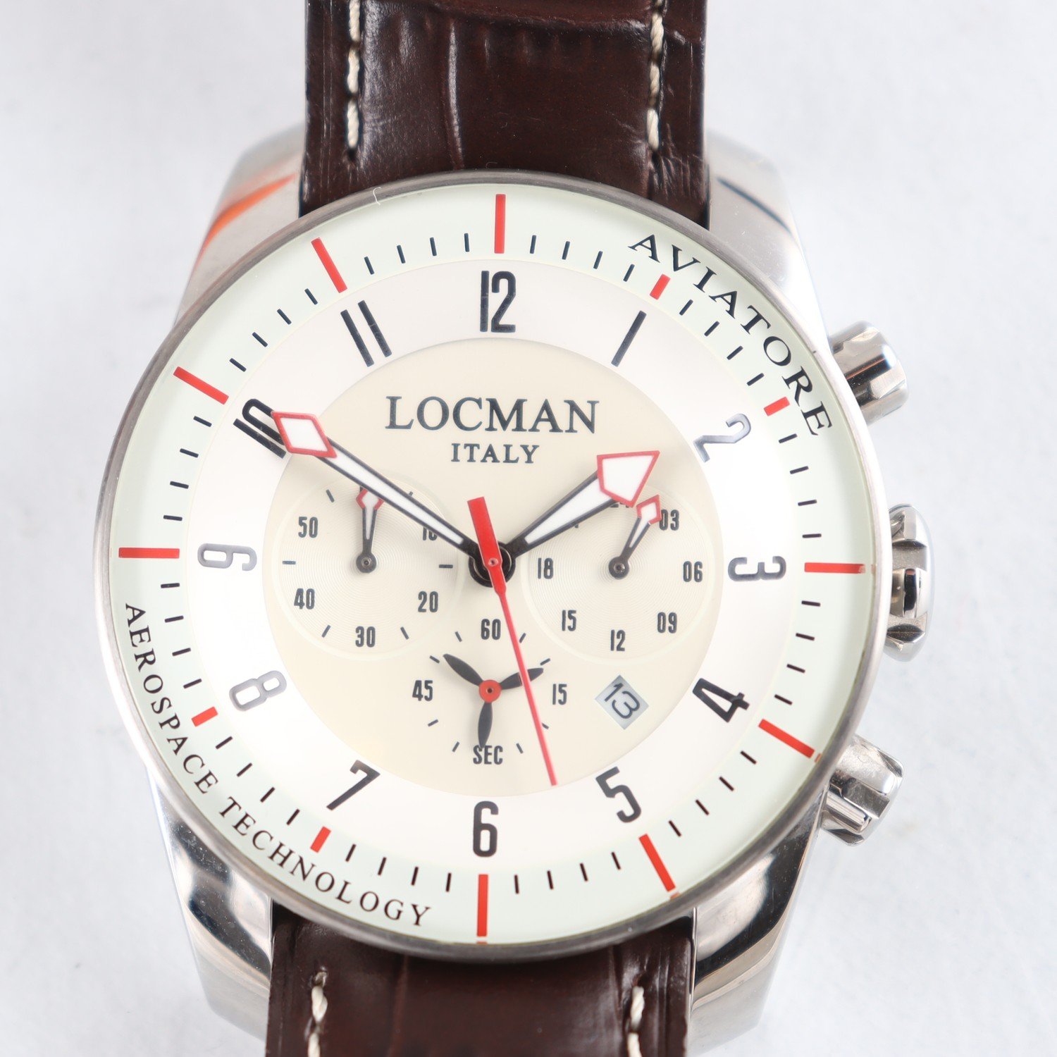 Klocka, Locman Aviatore, Titanium,