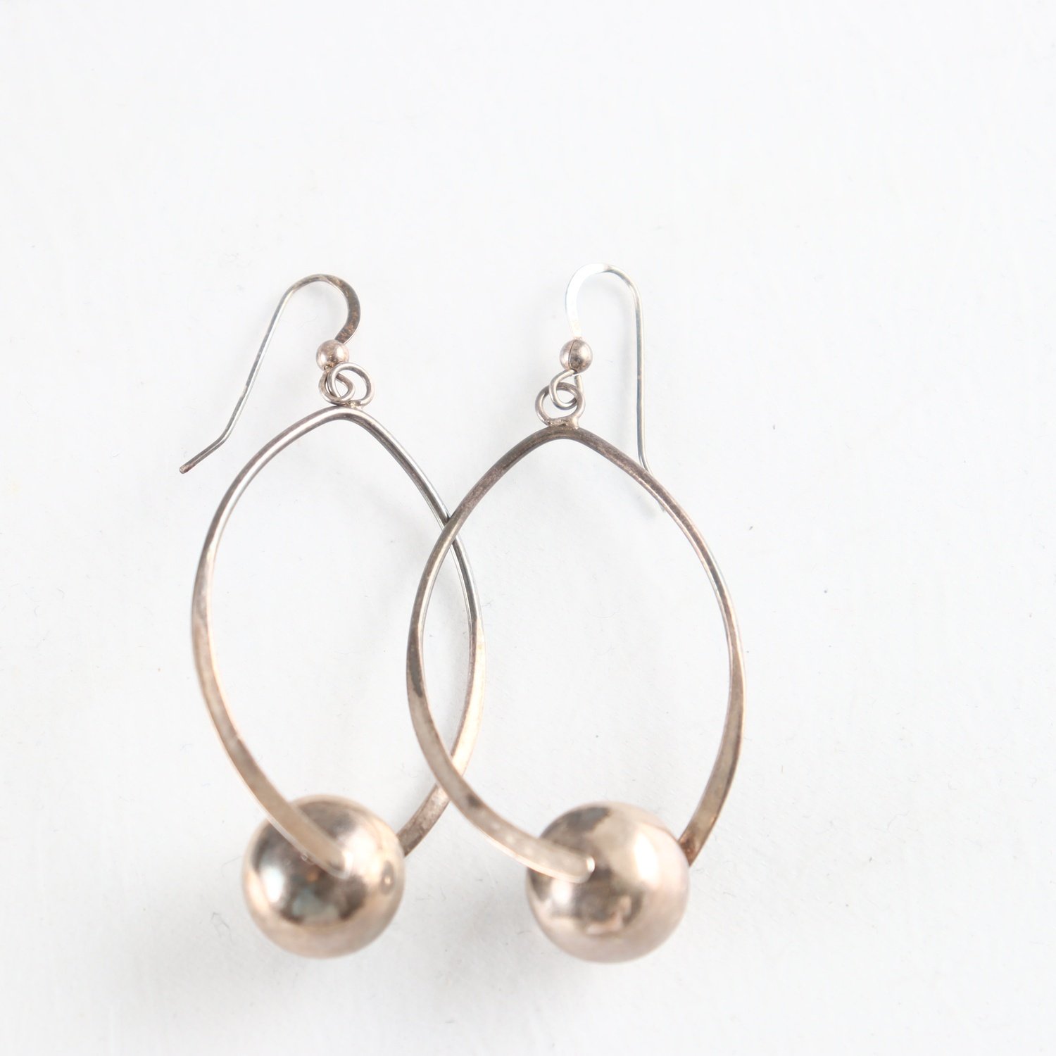 Örhängen, Silver, Vikt: 9,4 g