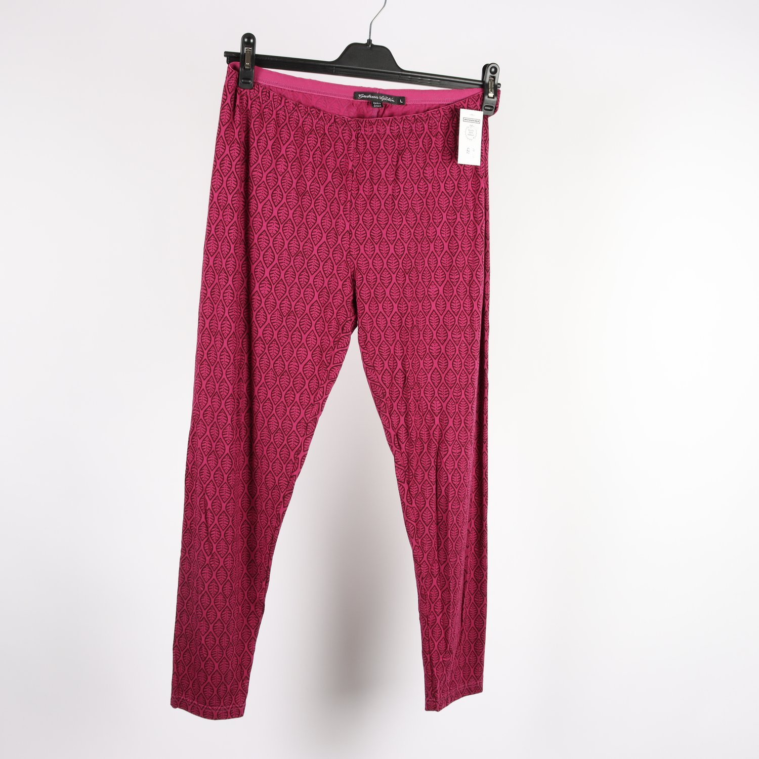 Tights, Gudrun Sjödén, rosa, vinröd, stl. S