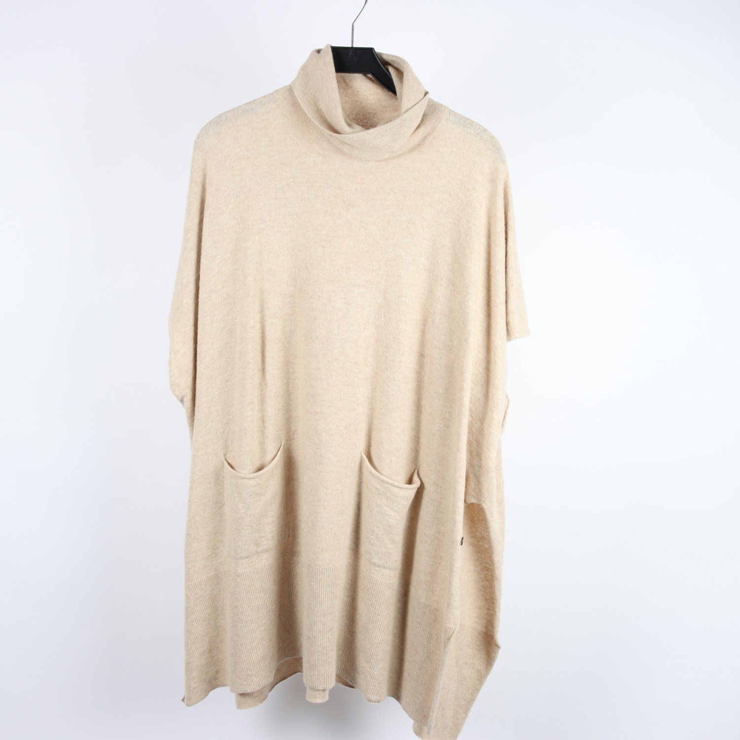 Tröja/poncho, Edblad, beige, ull, alpaca, cashmere, stl. one size