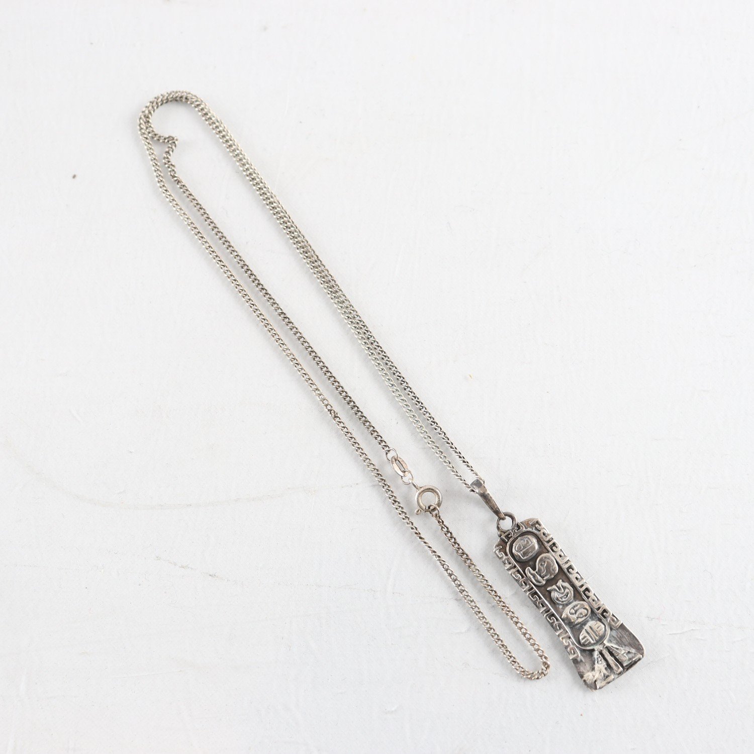 Kedja & Hänge, Silver, Brv: 10,3 g