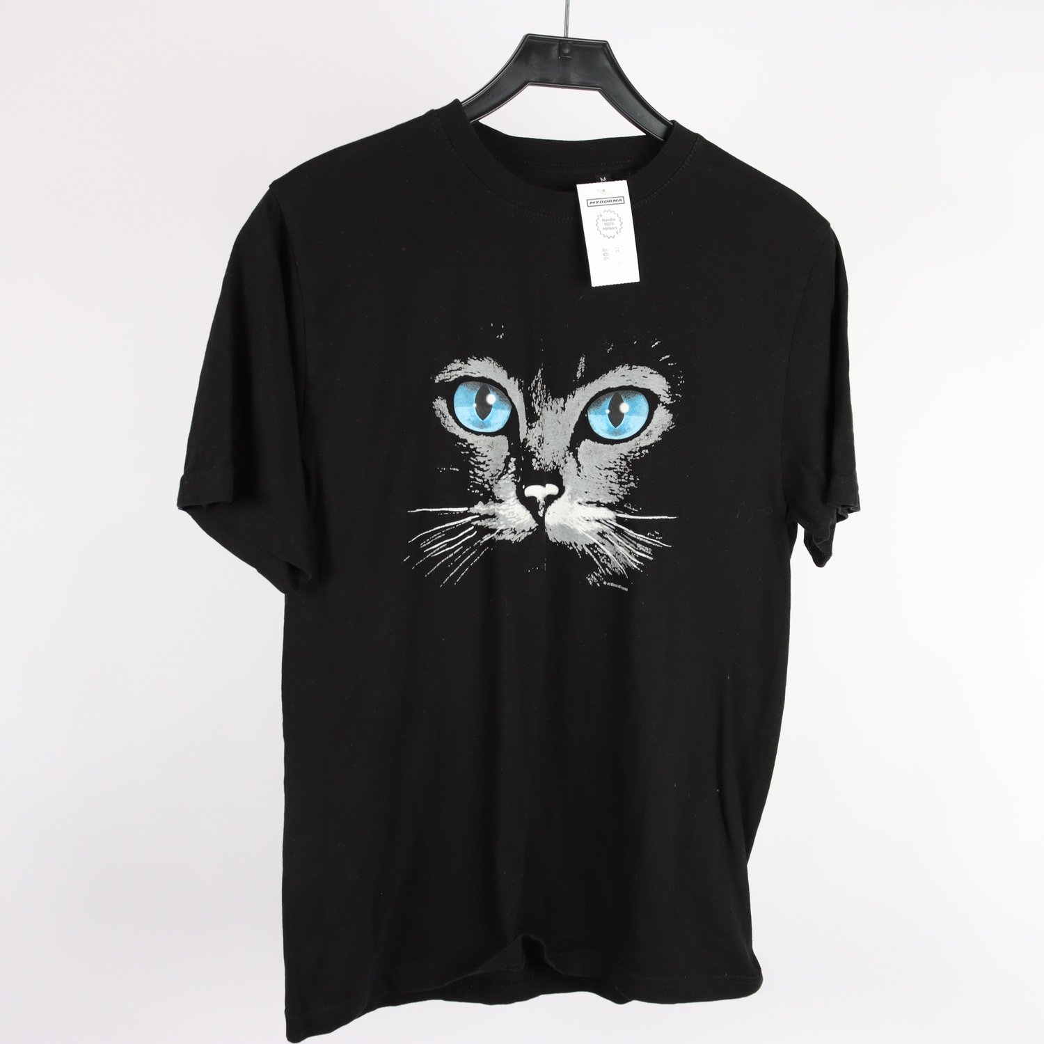 T-shirt, Katt, svart, stl. M