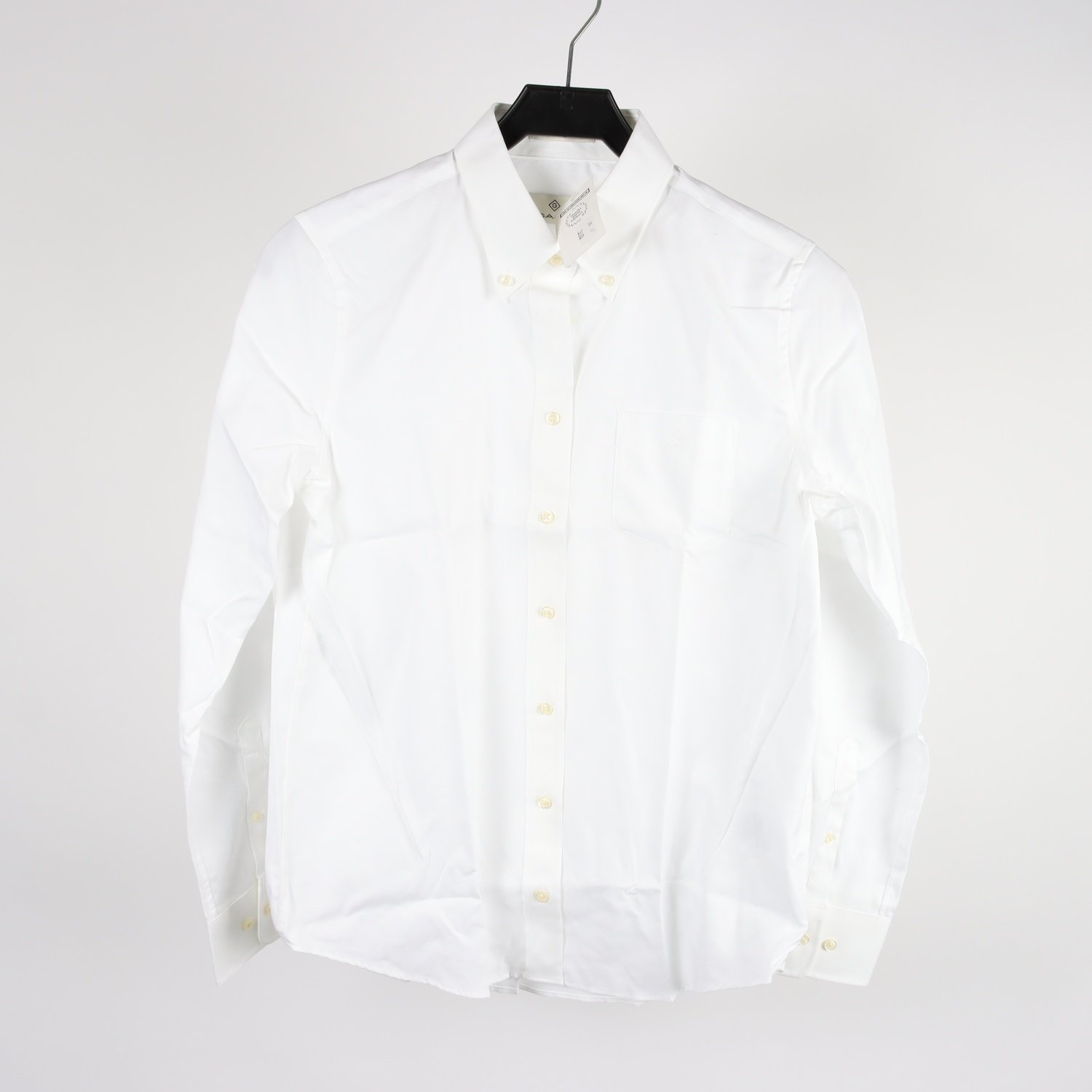 Blus, Gant, vit, stl. 38