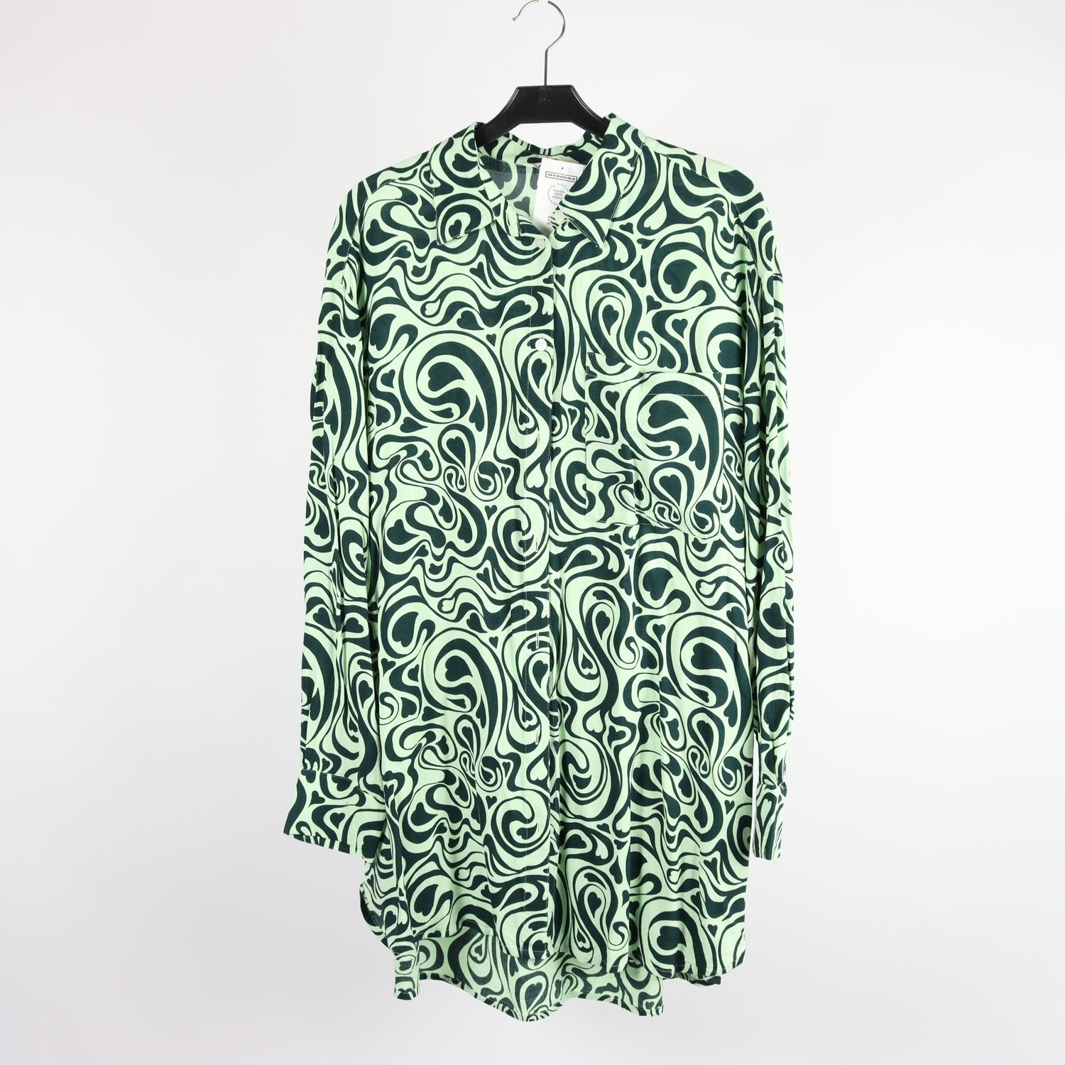Blus/tunika, Monki, grön, stl. S