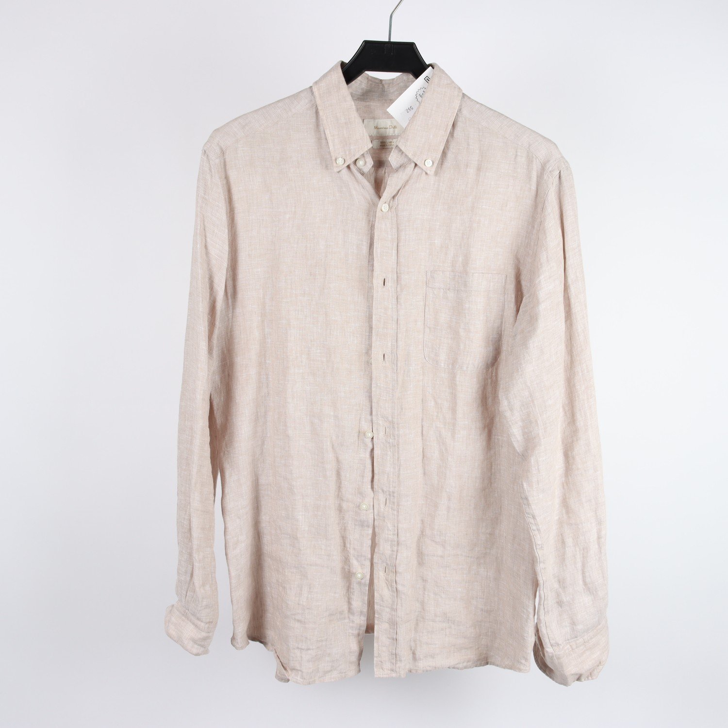 Skjorta, Massimo Dutti, beige, lin, stl. M