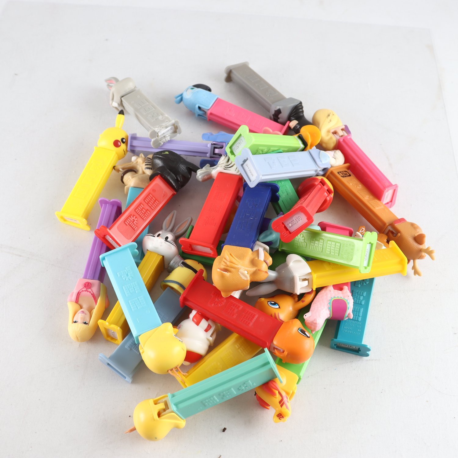 Figurer, PEZ, godishållare, blandat.