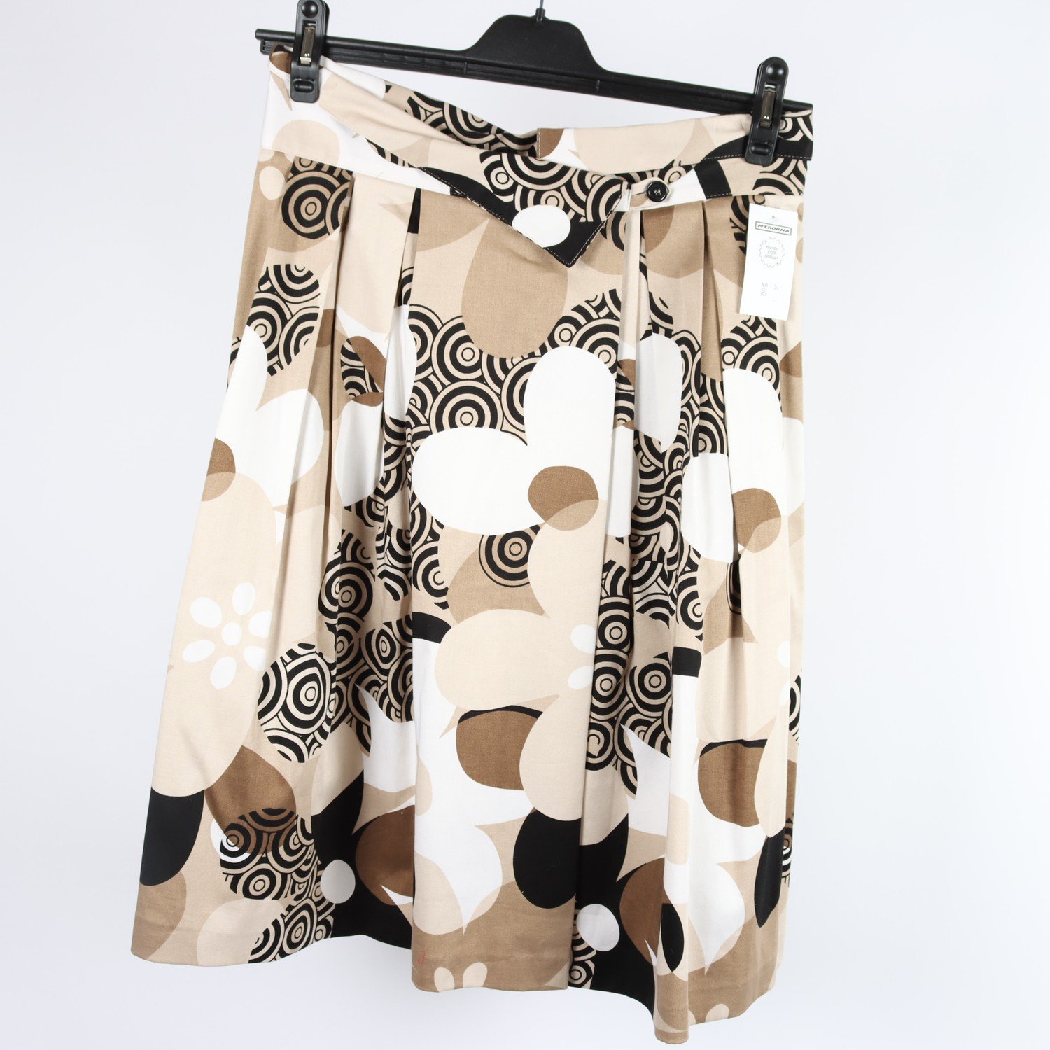 Kjol, Anna Holtblad, beige, brun, stl. M