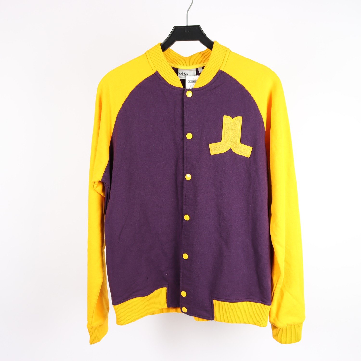 Jacka, J.Lindeberg x Wesc, gul, lila, stl. M