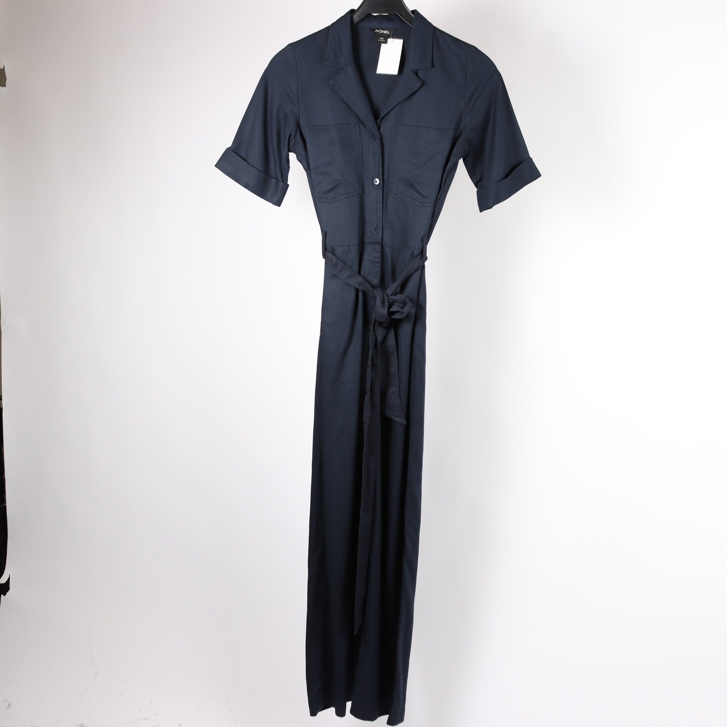 Byxdräkt, Monki, mörkblå, stl. XXS
