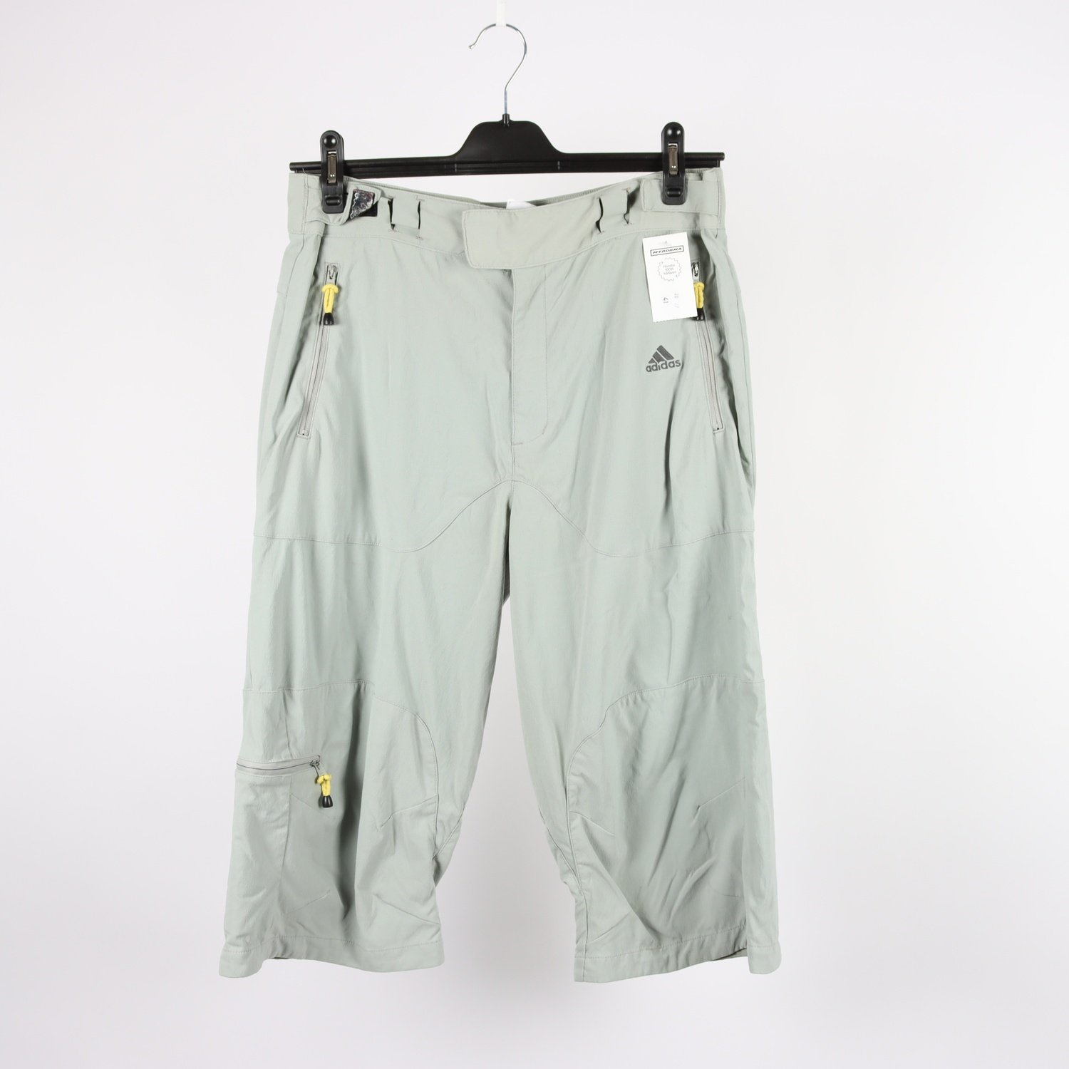 Shorts, Adidas, grå, grön, stl. 48