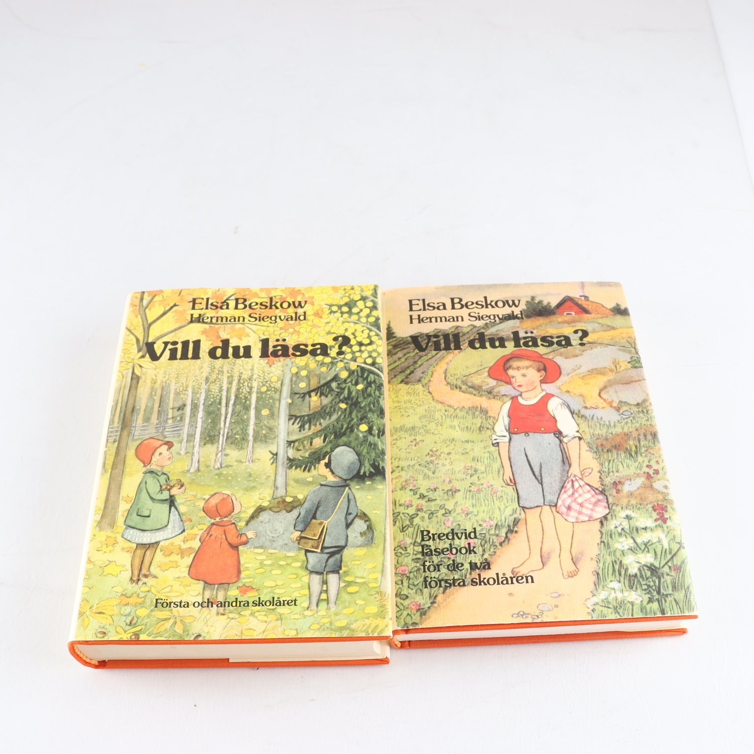 Elsa Beskow & Herman Siegvald, Vill du läsa? Del 1-3 i 2 volymer