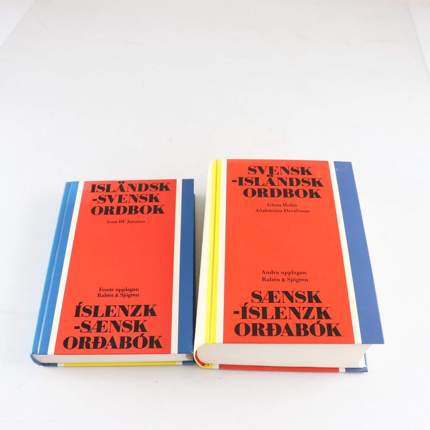 Isländsk-svensk + svensk-isländsk ordbok