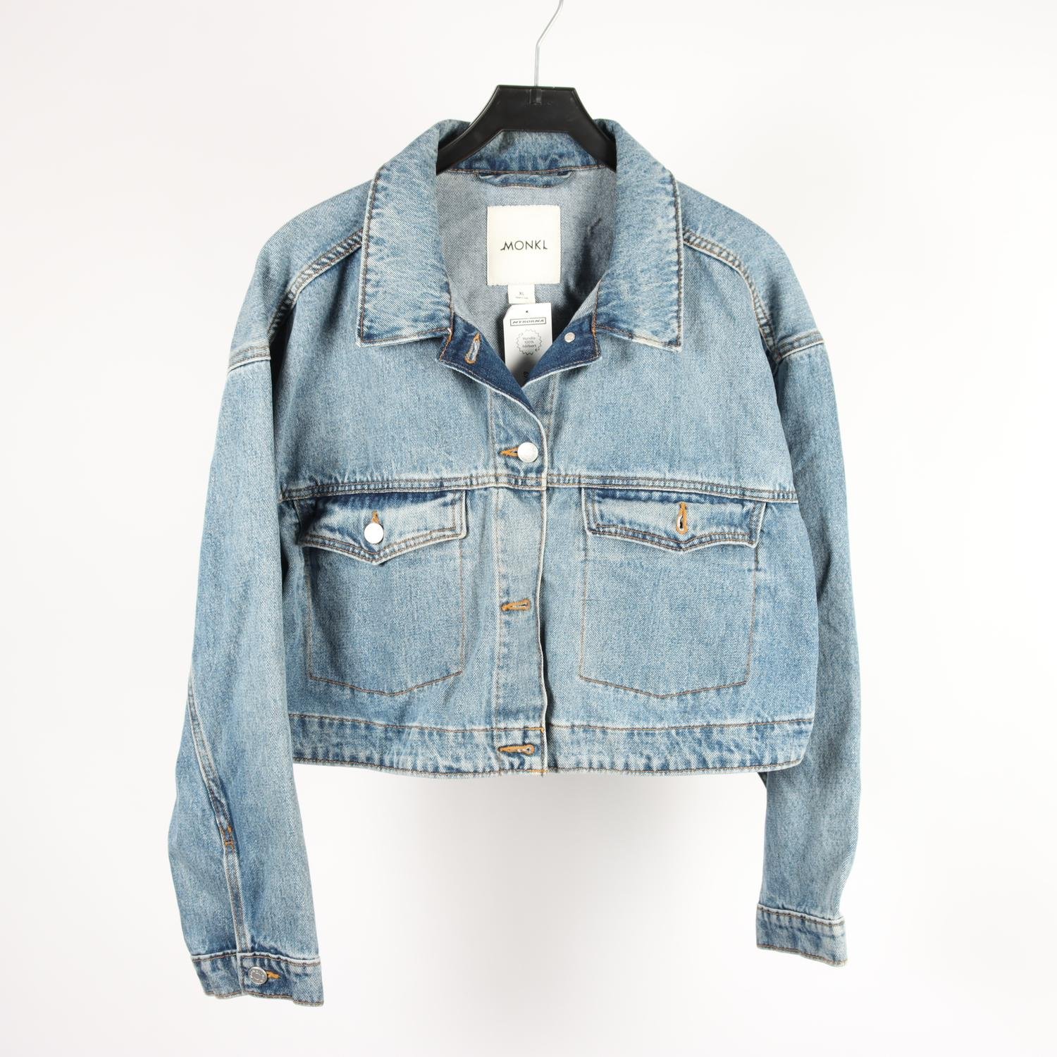 Jeansjacka, Monki, blå, stl. XL