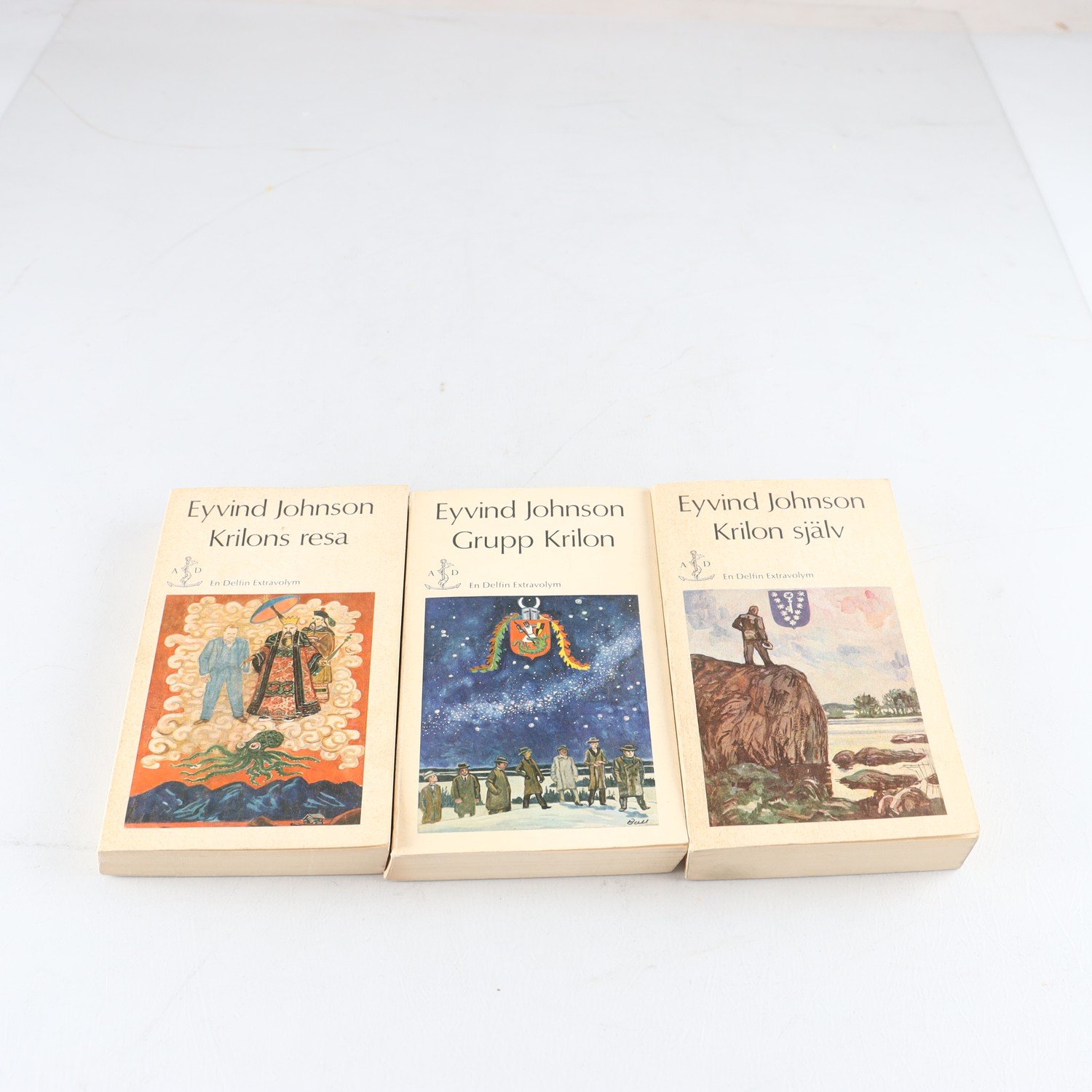 Eyvind Johnson, Krilontrilogin, 3 vol.