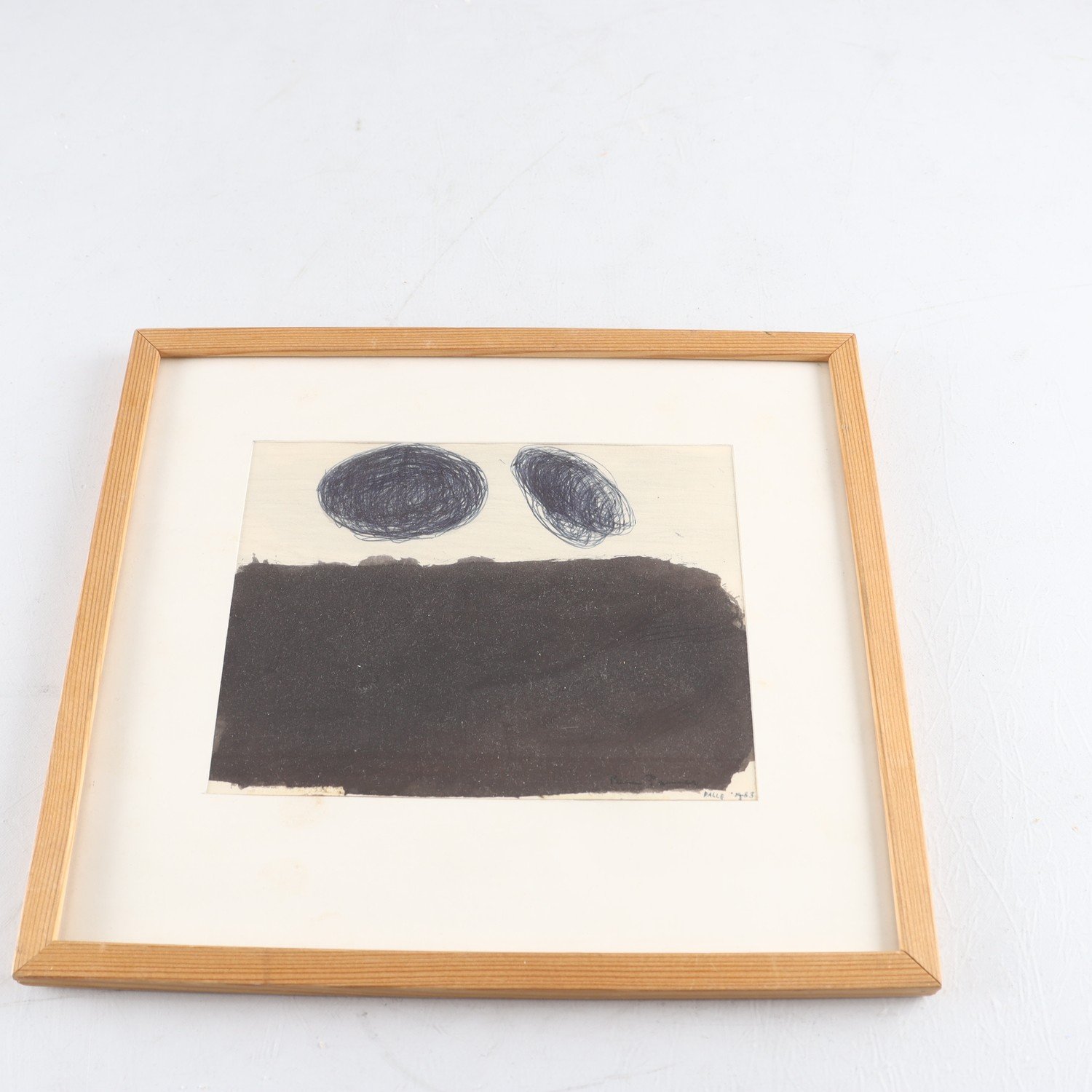 Bleck & penna på papper, Palle Pernevi (1917-1997), 1983