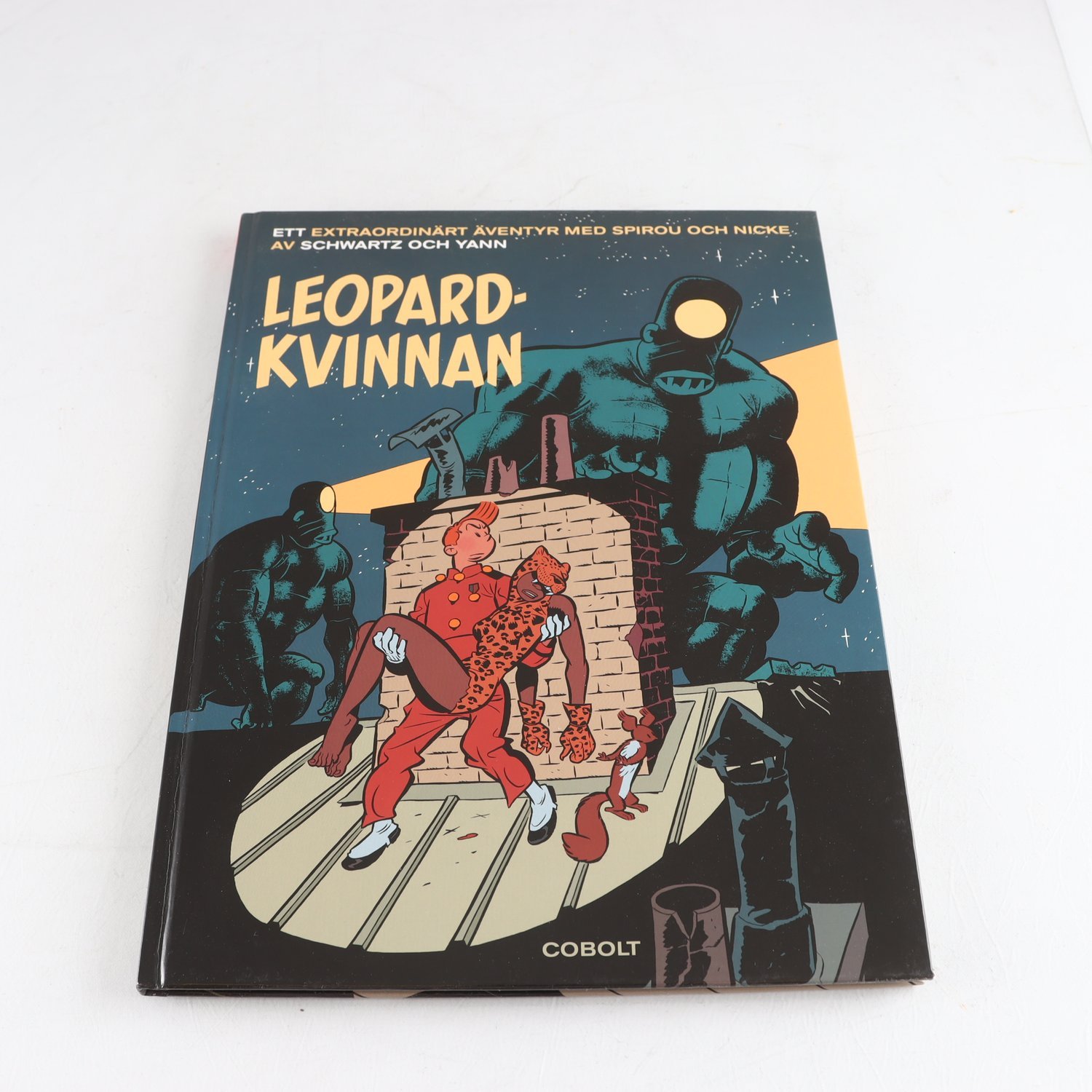 Spirou och Nicke, Leopardkvinnan, 1:a upplaga