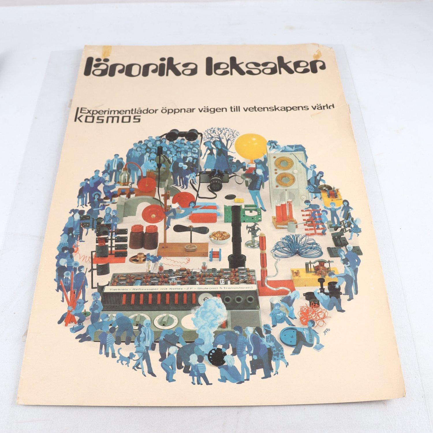 Tryck, Lärorika leksaker, Kosmos, ca 1970-1980-tal. Endast avhämtning.