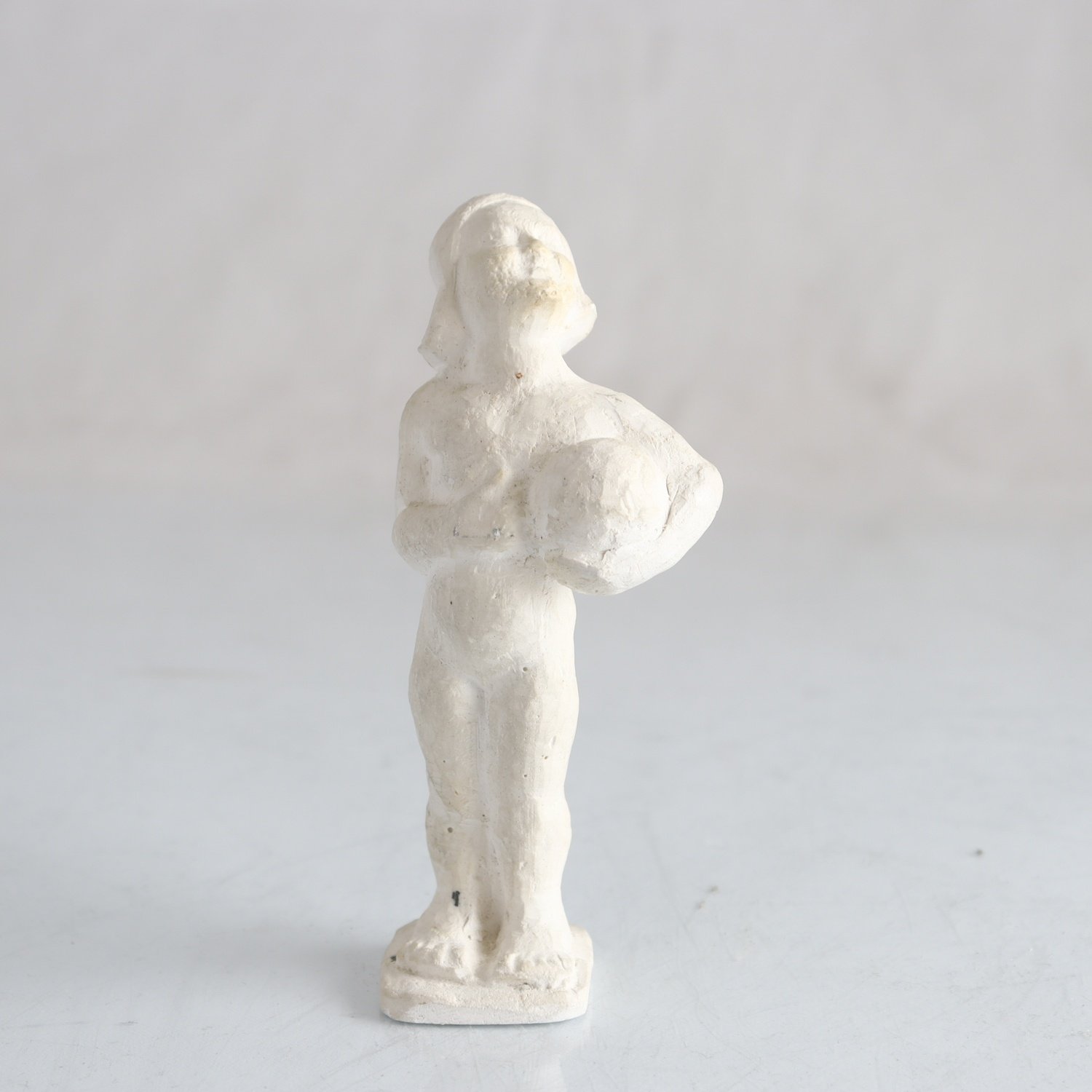 Skulptur, patinerad gips