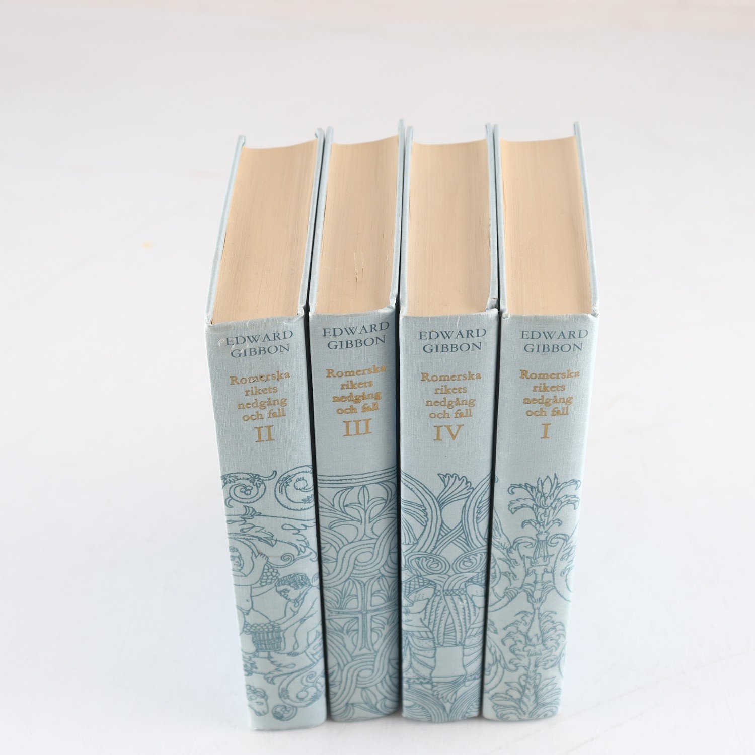 Edward Gibbon, Romerska rikets nedgång och fall, Vol. 1-4
