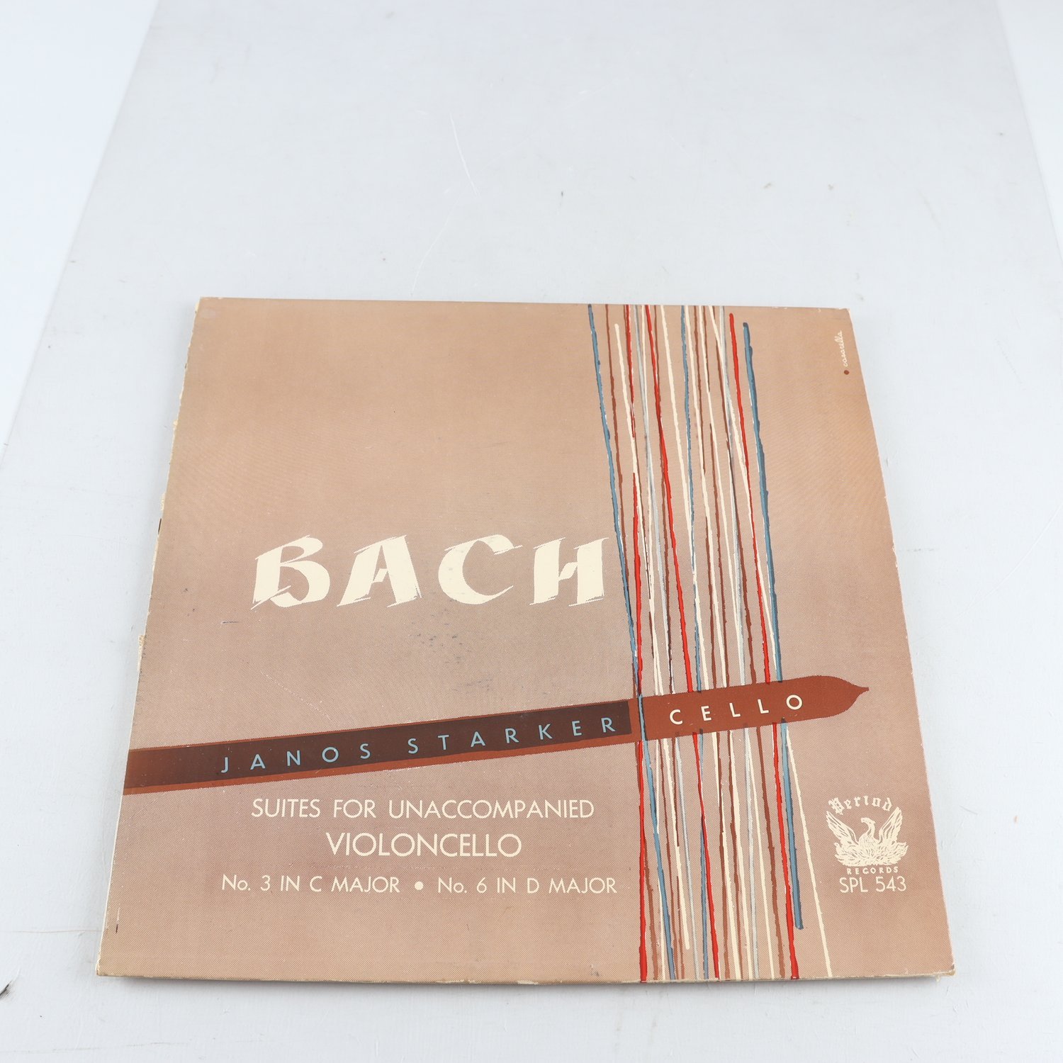 LP Bach, Janos Starker, Suites: Suites For Unaccompanied Violoncello