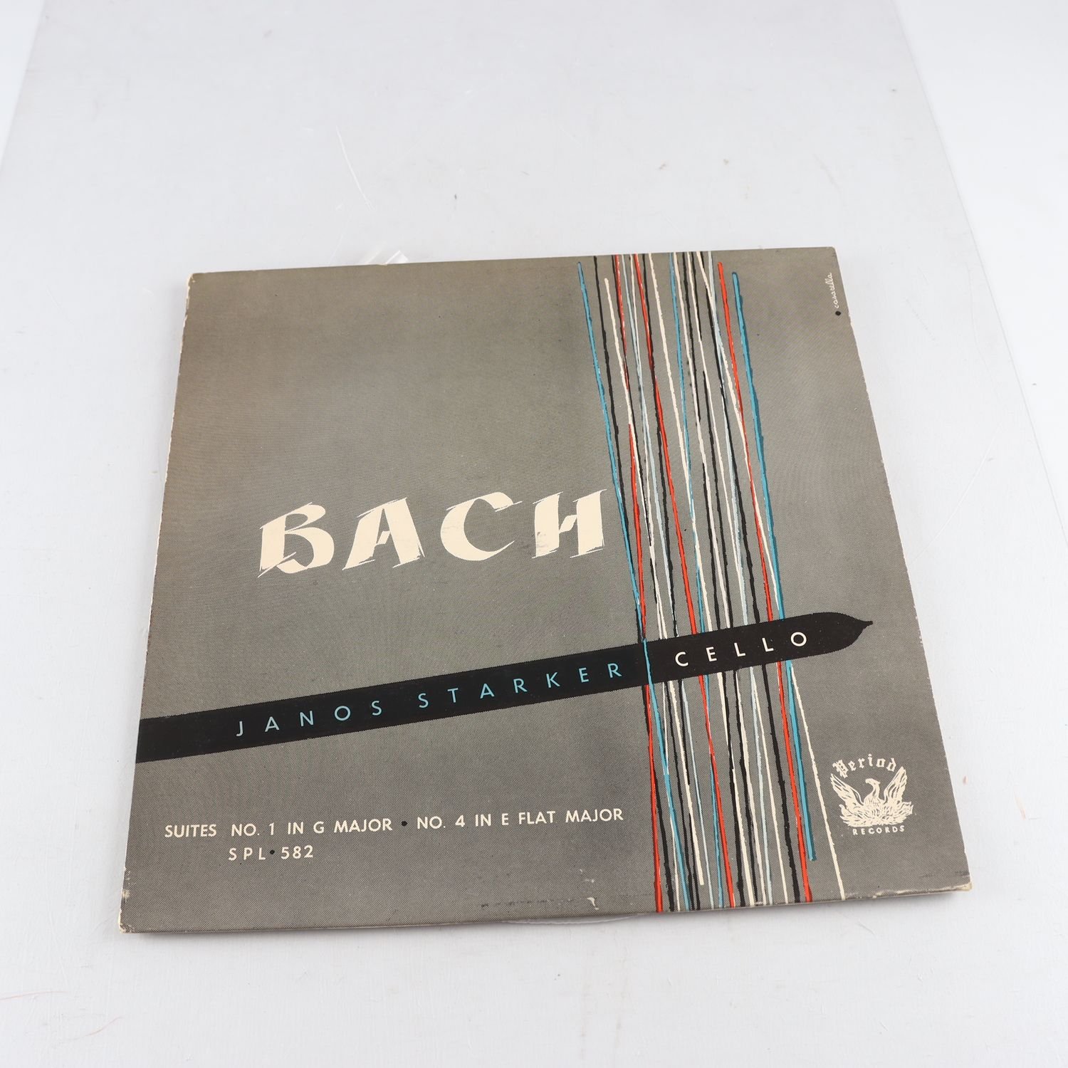 LP Bach, Janos Starker, Suites: No. 1 In G Major & No. 4 In E Flat Major