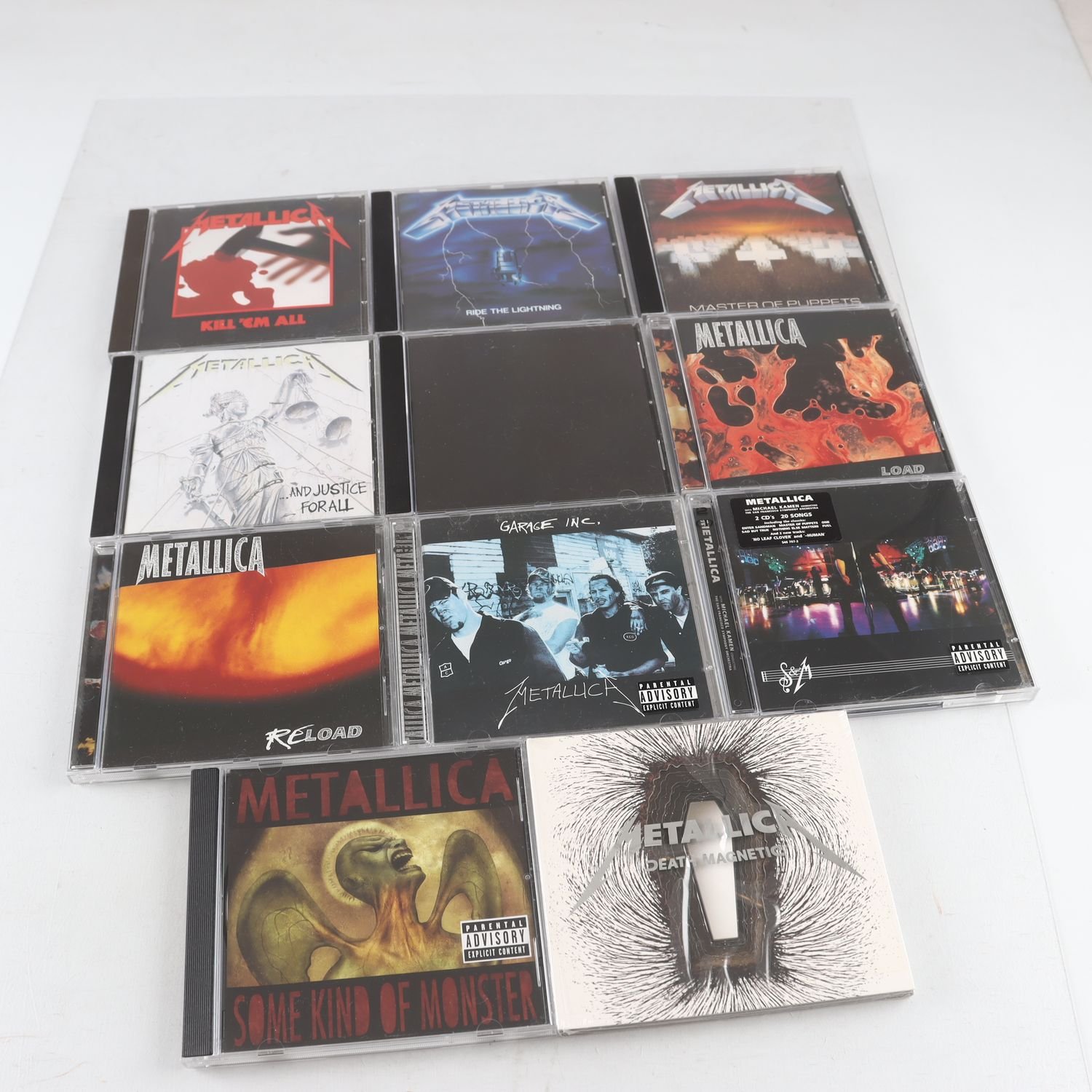 CD Metallica, 11 titlar