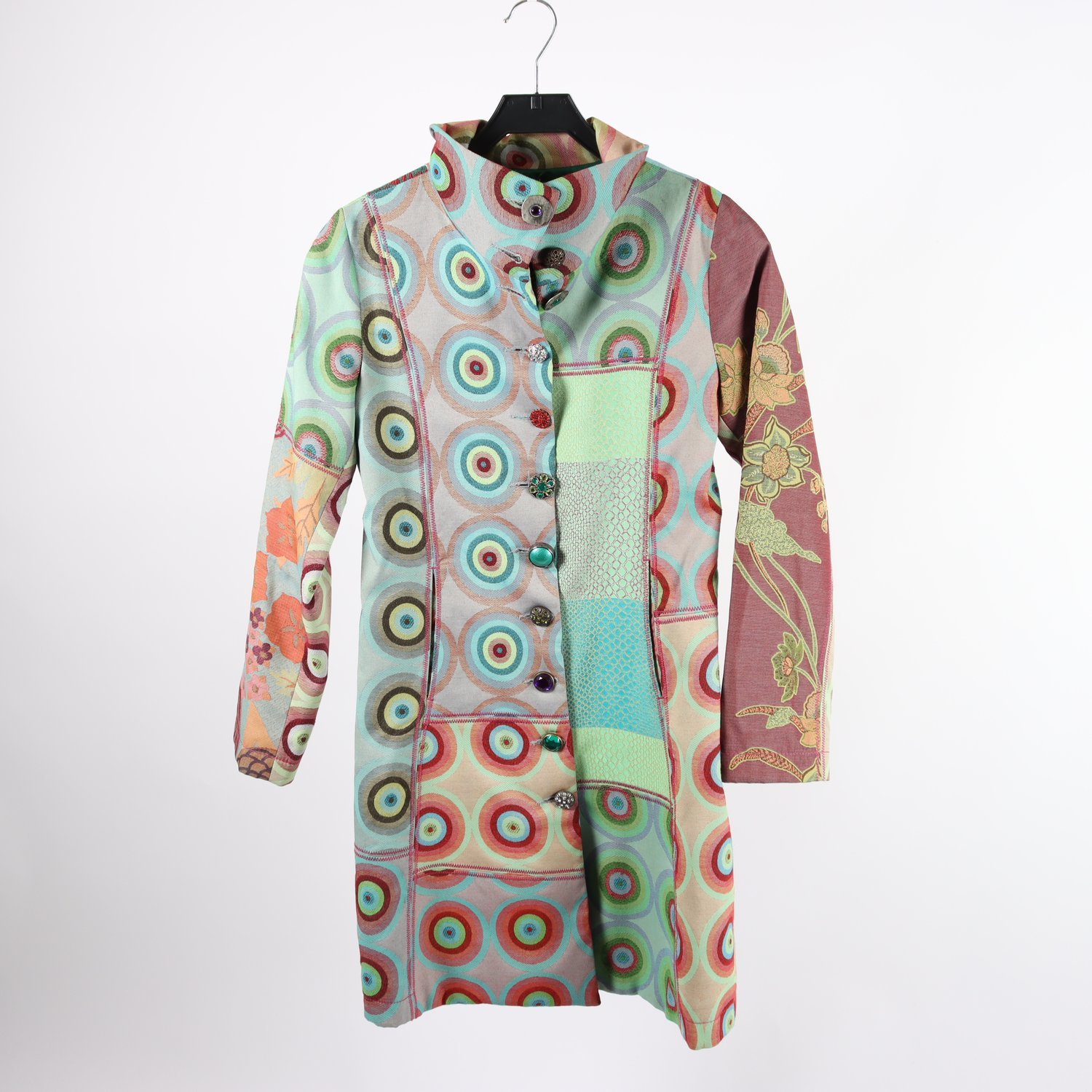 Kappa, Desigual, flerfärgad, mönstrad, stl. 38