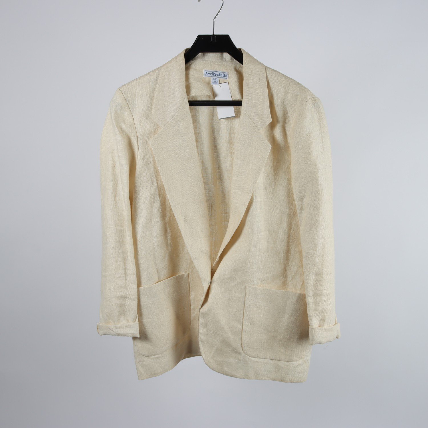 Kavaj, David Brooks, beige, stl. 8 (M)