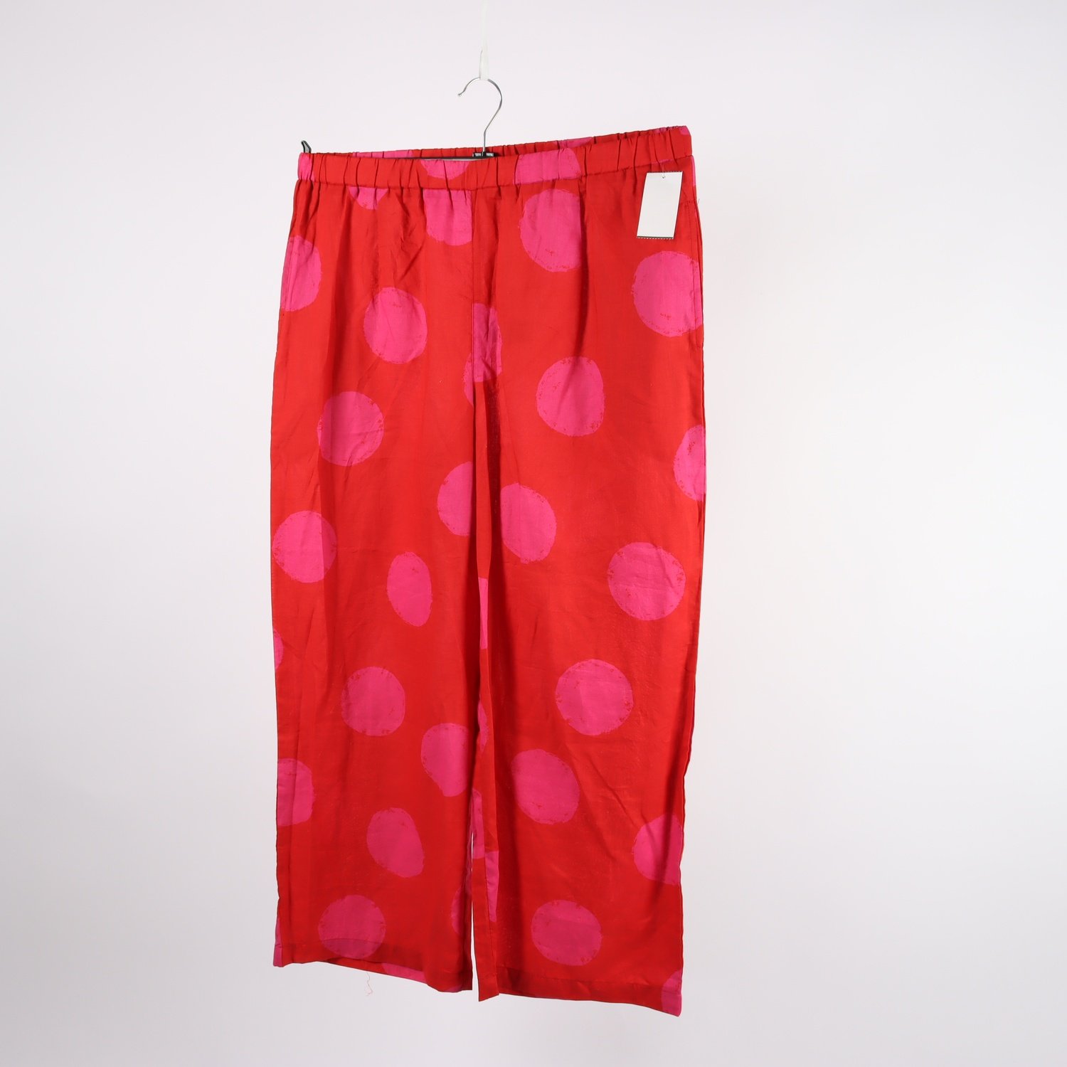 Byxor, Gudrun Sjödèn, röd, rosa, prickig, stl. L