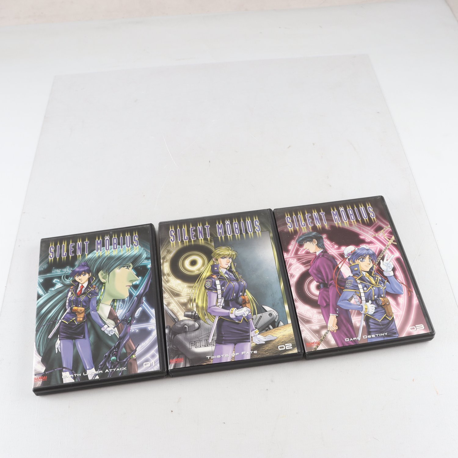 DVD Silent Möbius, 1-3