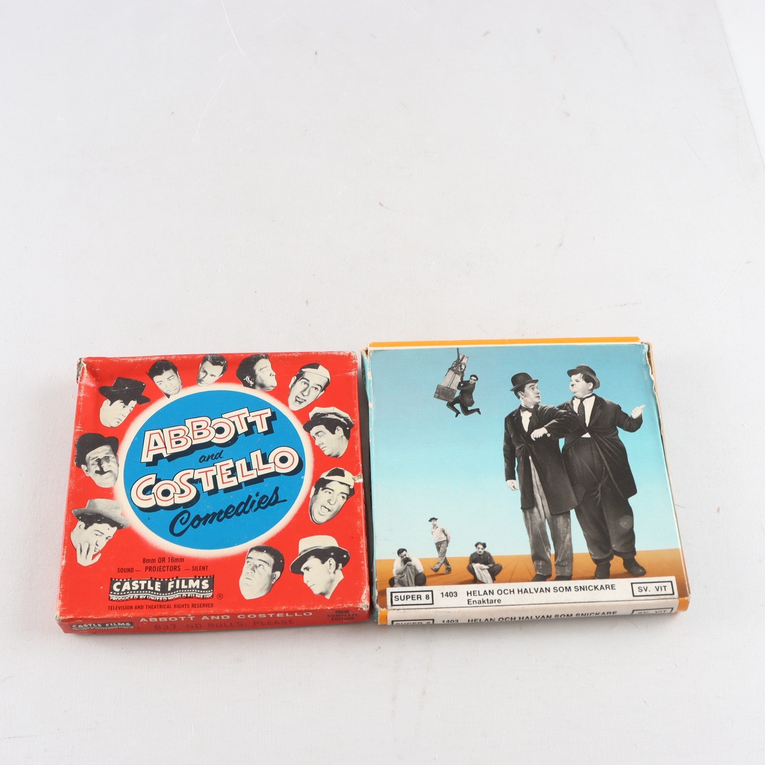 Super 8 Helan och Halvan + Abbott and Costello