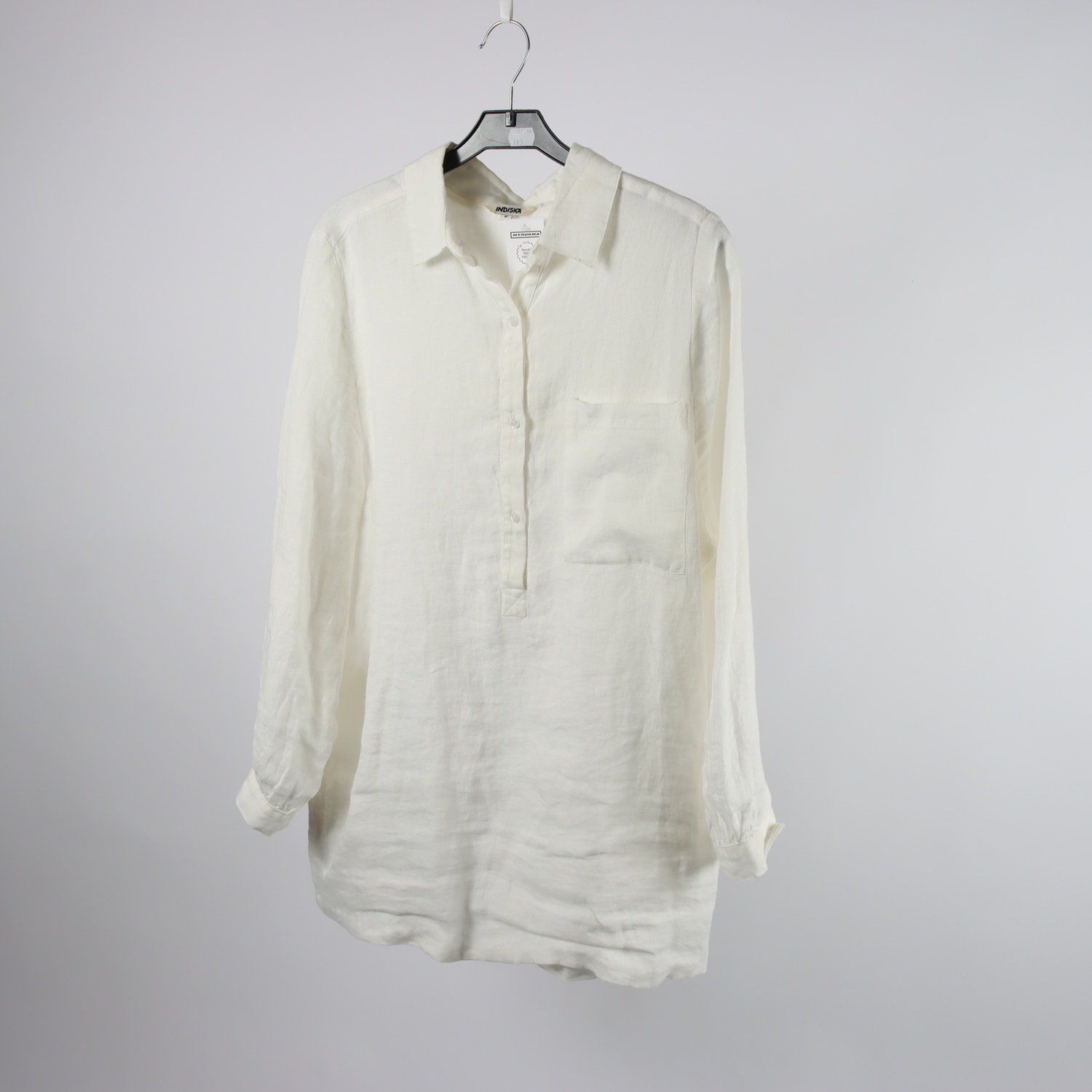 Blus/tunika, Indiska, vit, stl. M