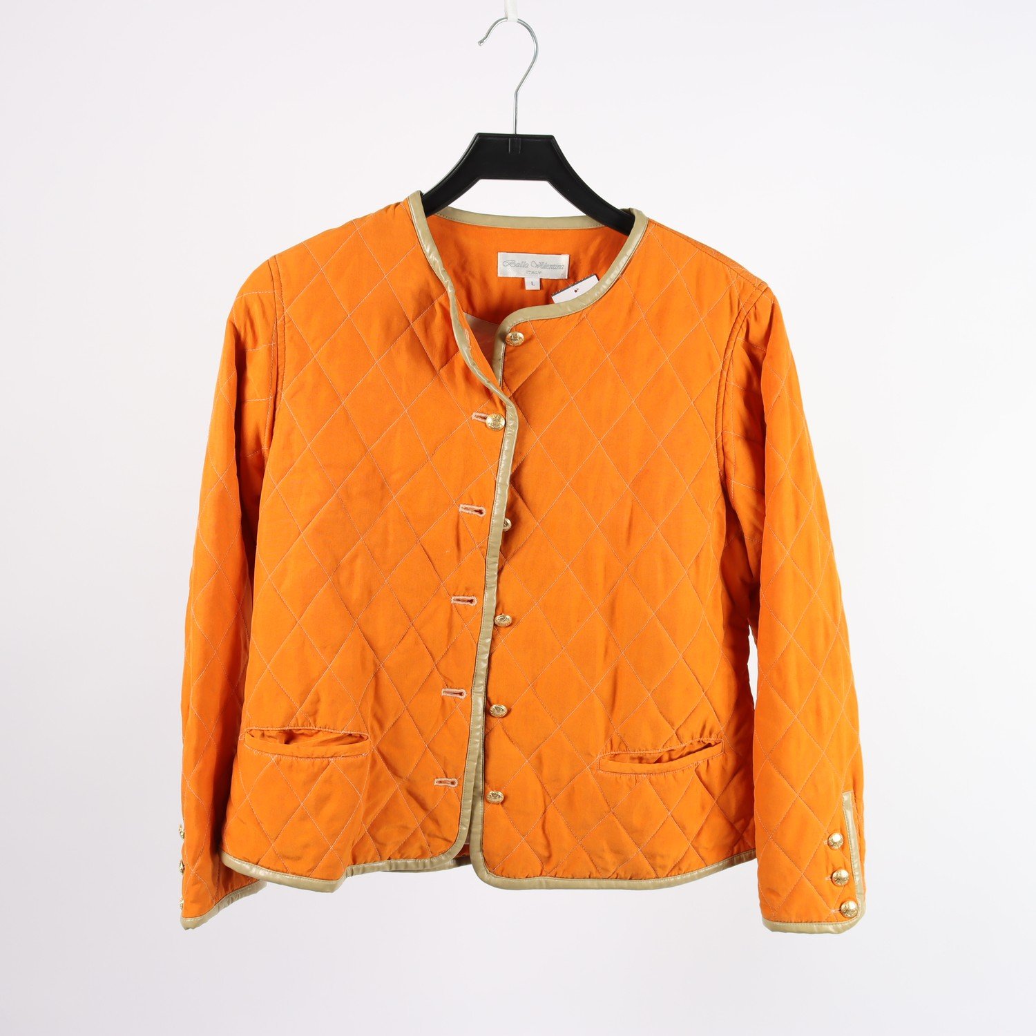 Jacka, Balla Valentina, orange, silke, stl. L