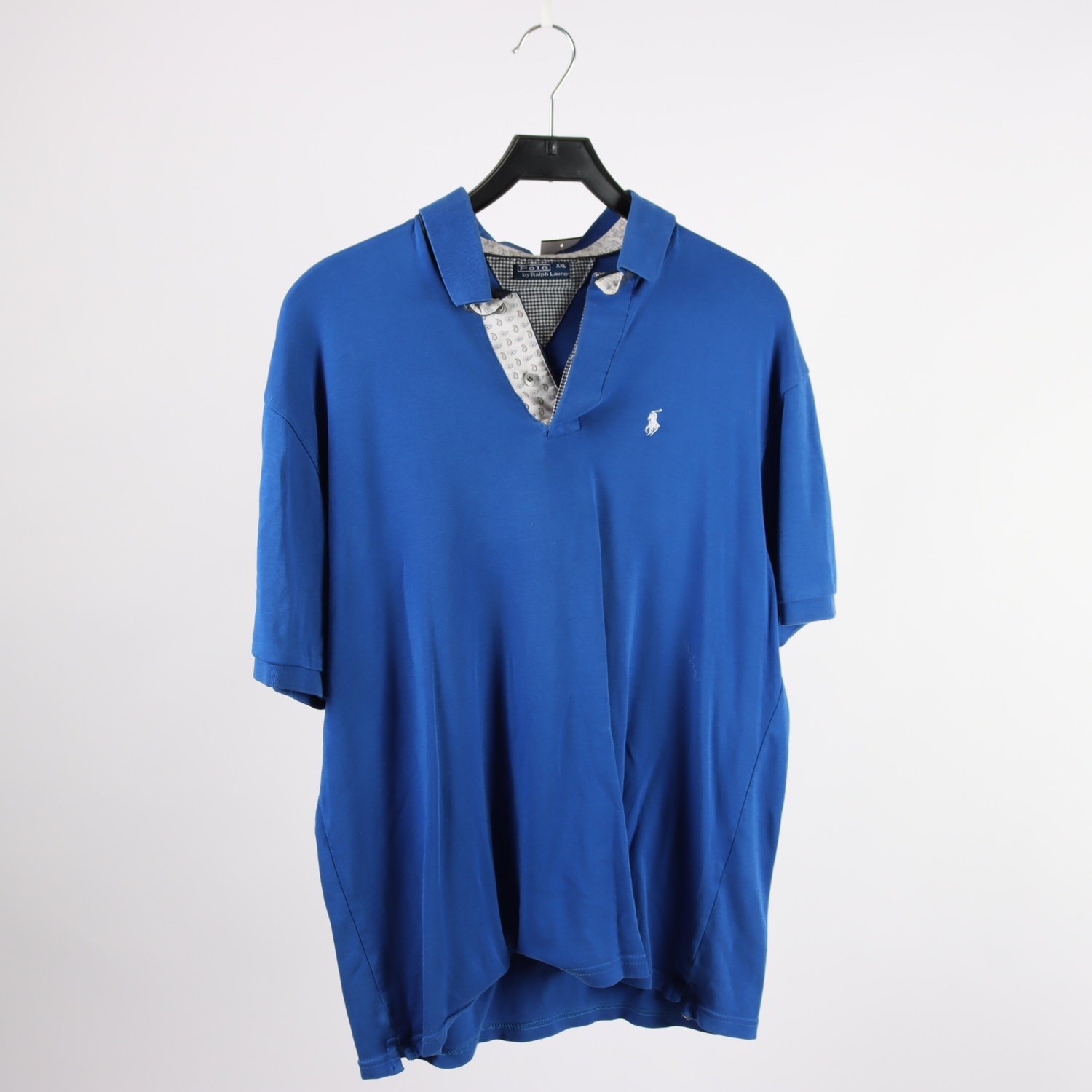 Piké, Polo Ralph Lauren, kornblå, stl. XXL