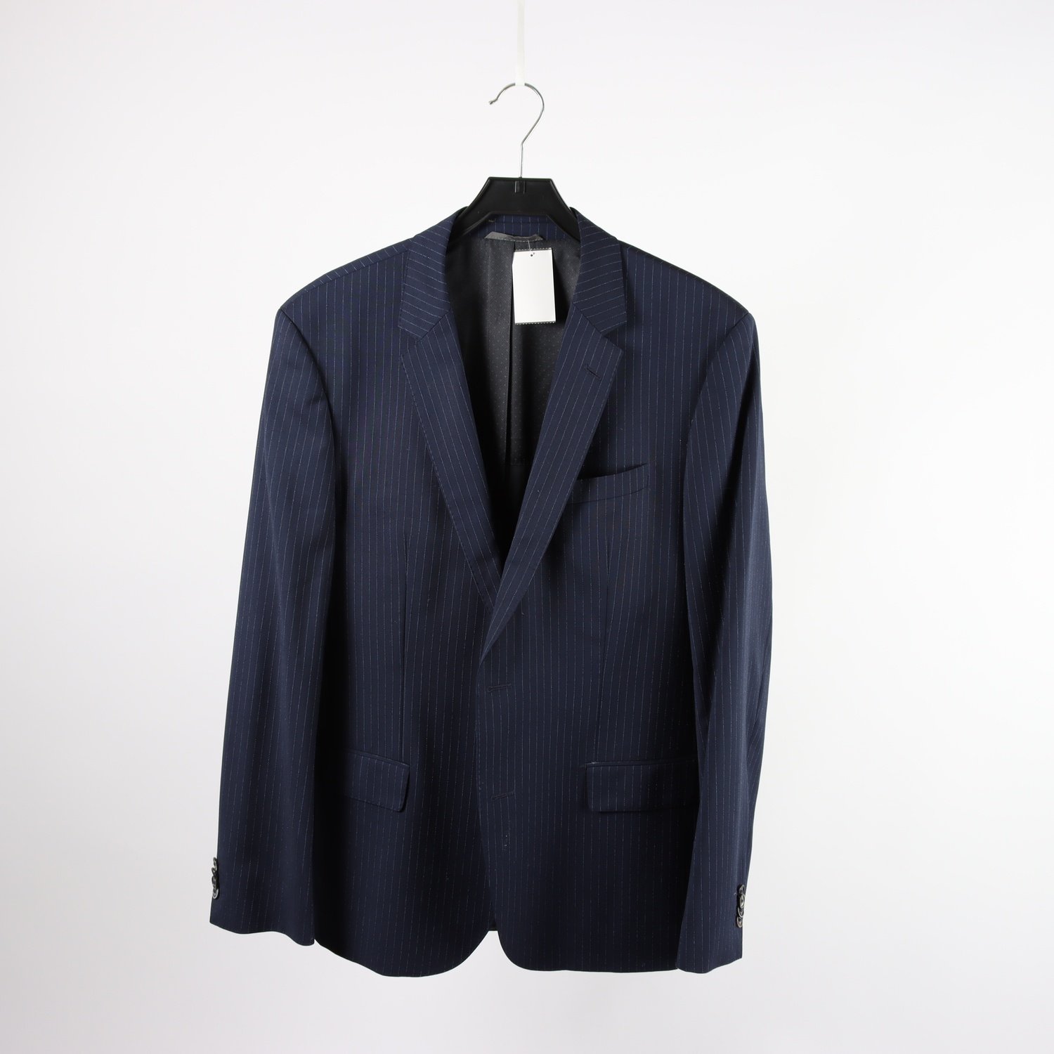 Kavaj, Hugo Boss, blå, ull, mohair, stl. 52