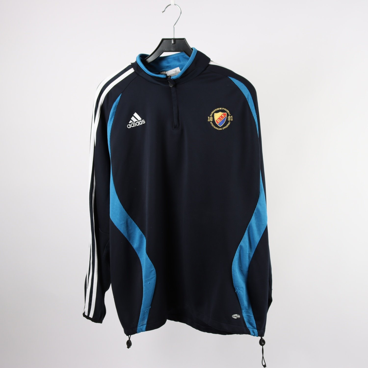 Sporttröja, Adidas, DIF Djurgården, blå, stl. XL